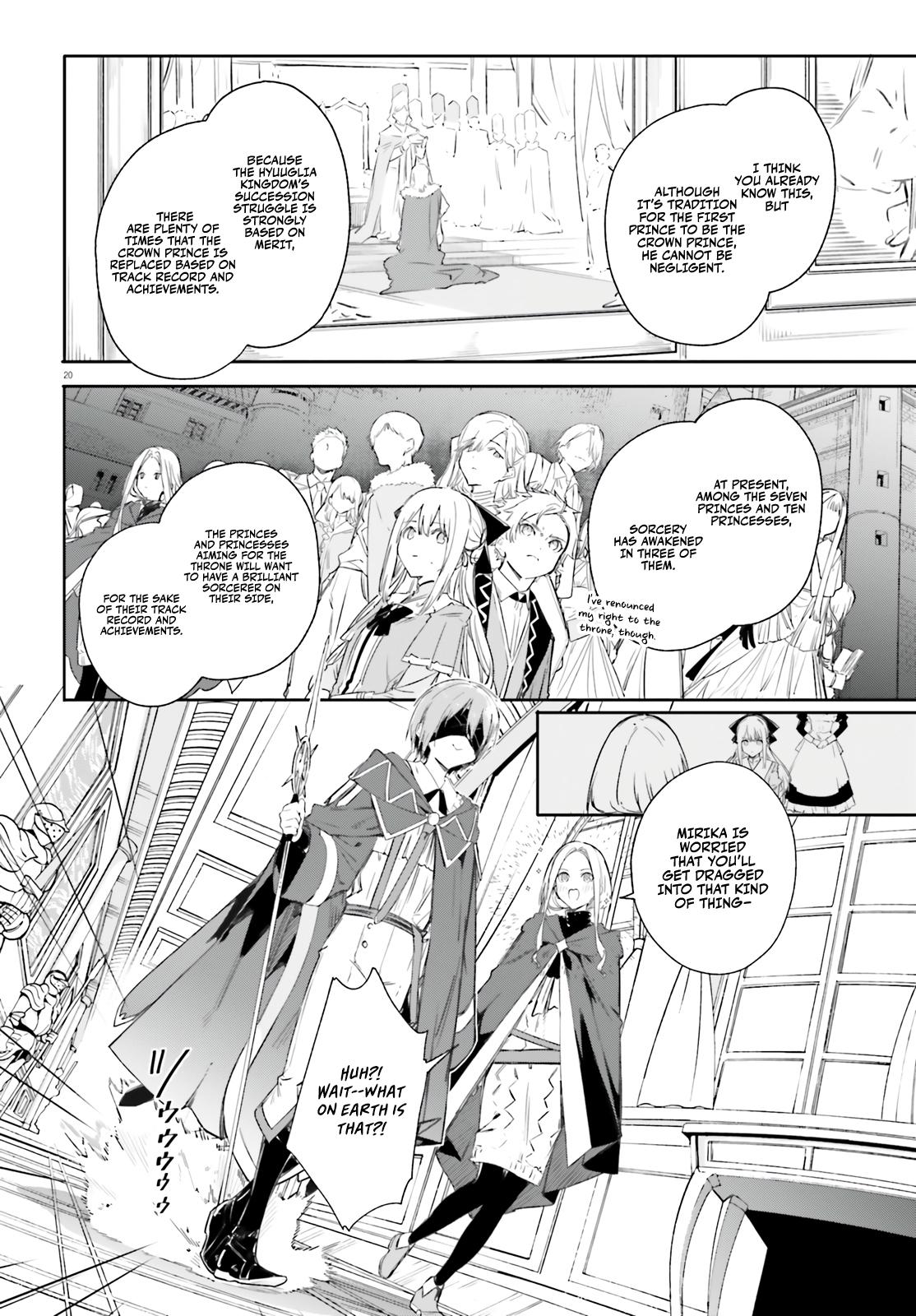 Majutsushi Kunon wa Mieteiru Chap 7 - Next Chap 8