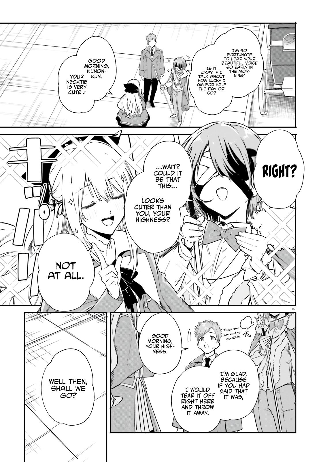 Majutsushi Kunon wa Mieteiru Chap 4 - Next Chap 5