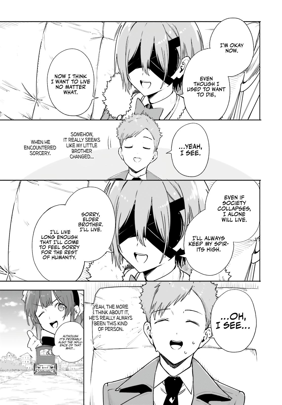 Majutsushi Kunon wa Mieteiru Chap 4 - Next Chap 5