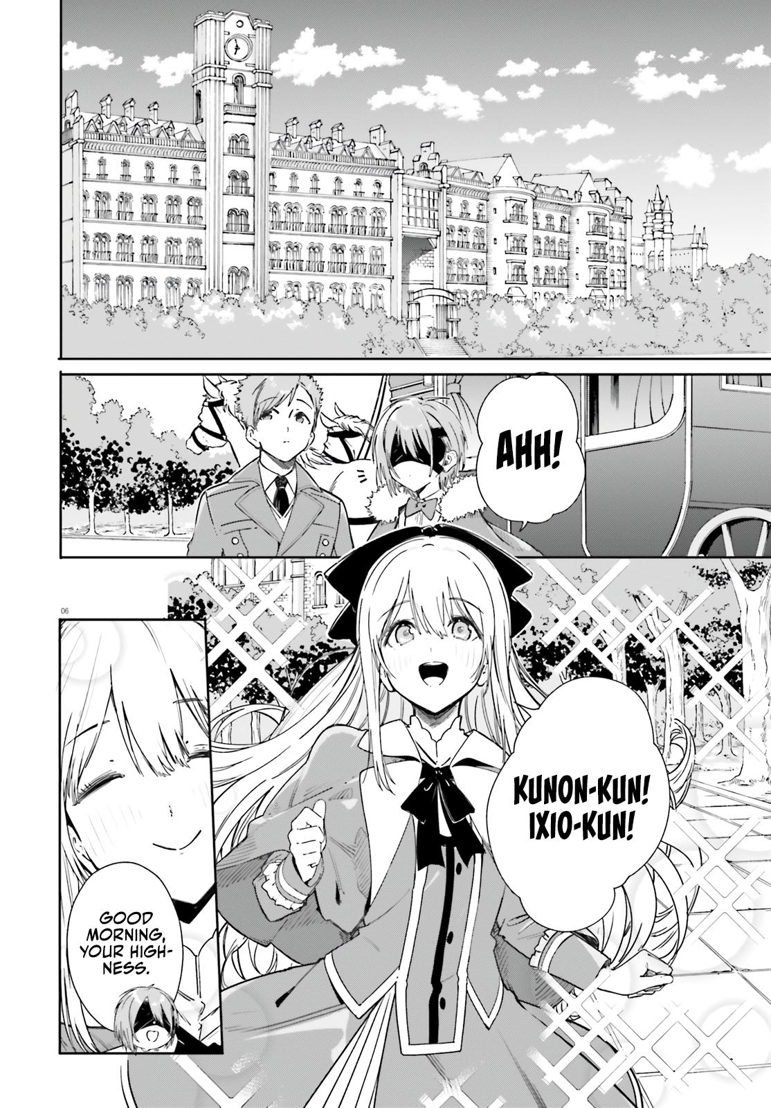 Majutsushi Kunon wa Mieteiru Chap 4 - Next Chap 5