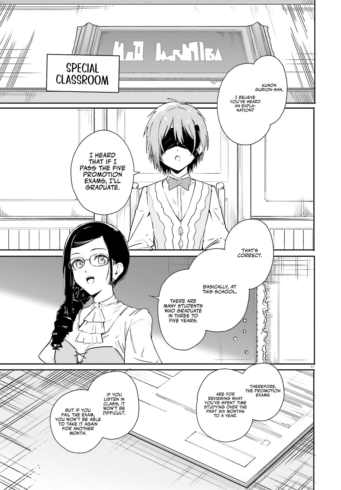 Majutsushi Kunon wa Mieteiru Chap 4 - Next Chap 5