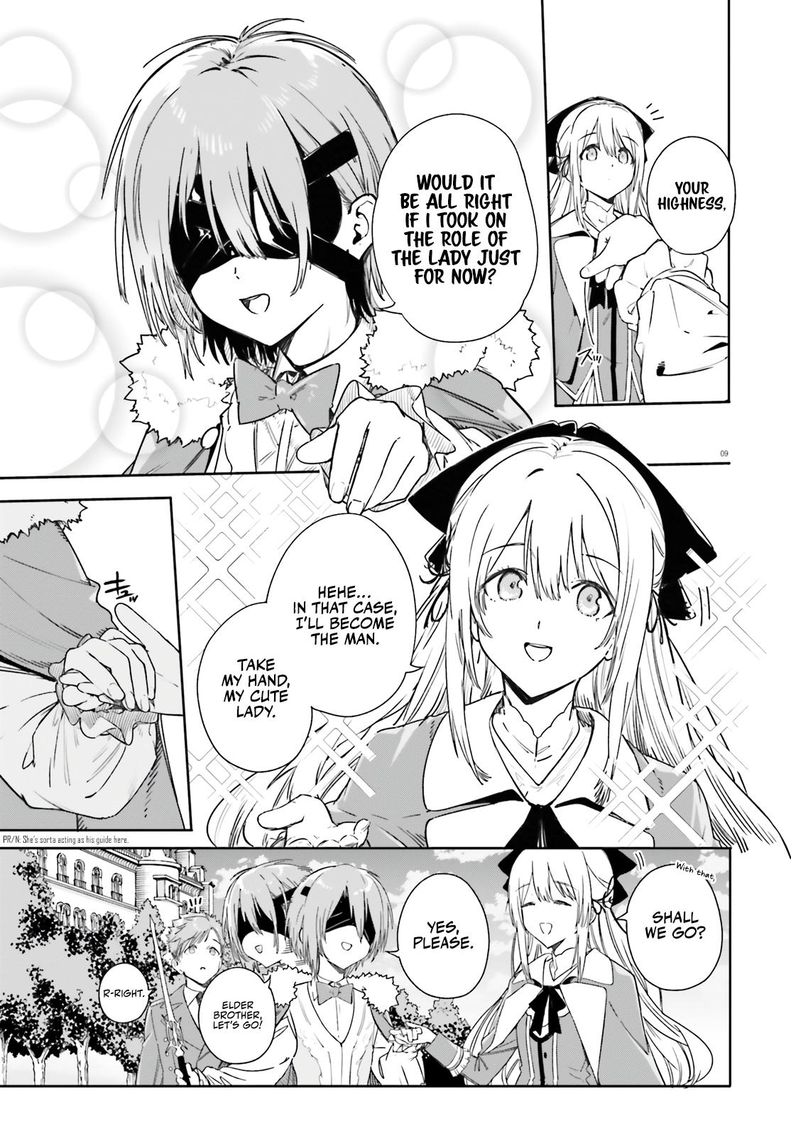 Majutsushi Kunon wa Mieteiru Chap 4 - Next Chap 5