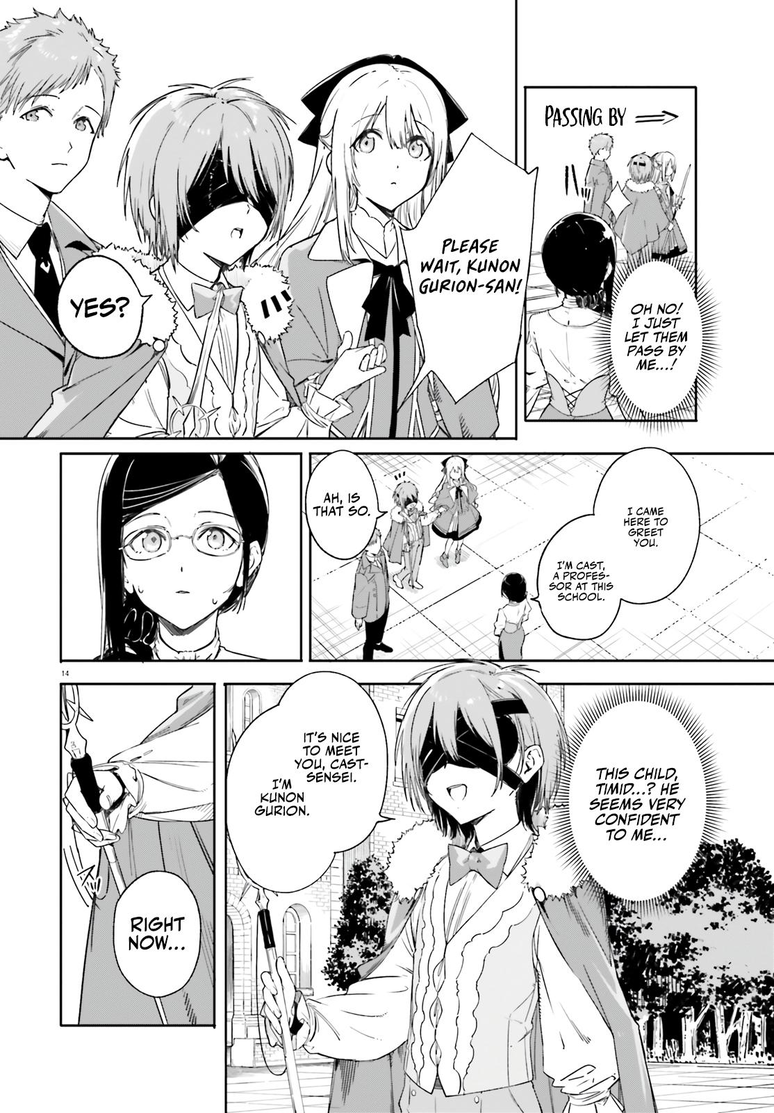 Majutsushi Kunon wa Mieteiru Chap 4 - Next Chap 5
