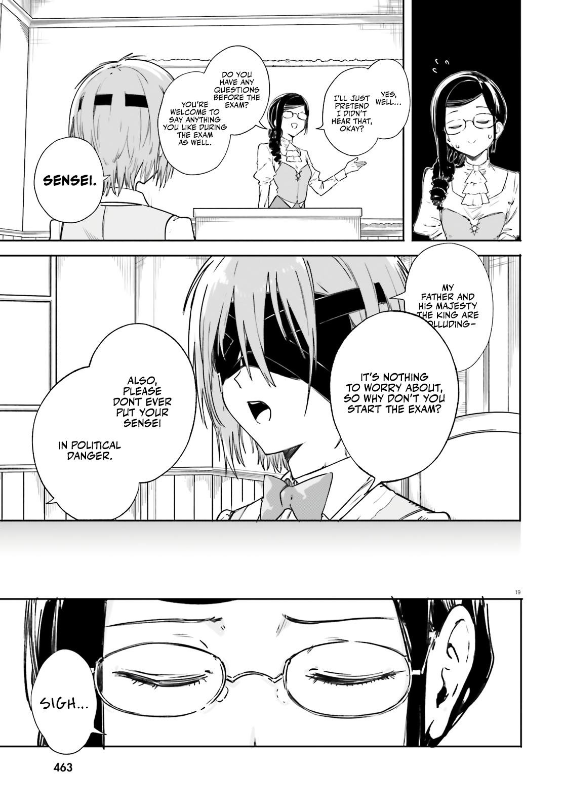 Majutsushi Kunon wa Mieteiru Chap 4 - Next Chap 5