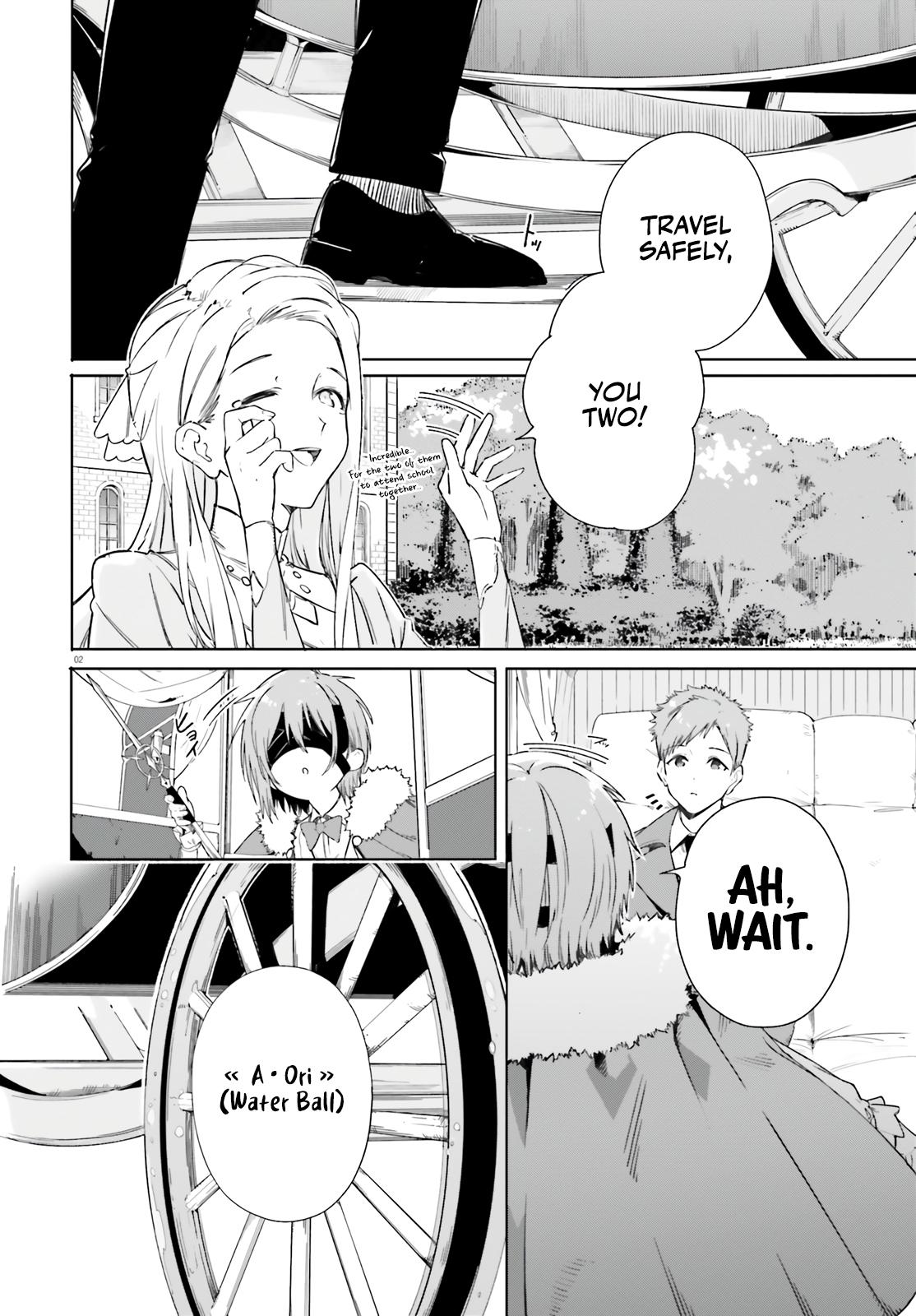 Majutsushi Kunon wa Mieteiru Chap 4 - Next Chap 5