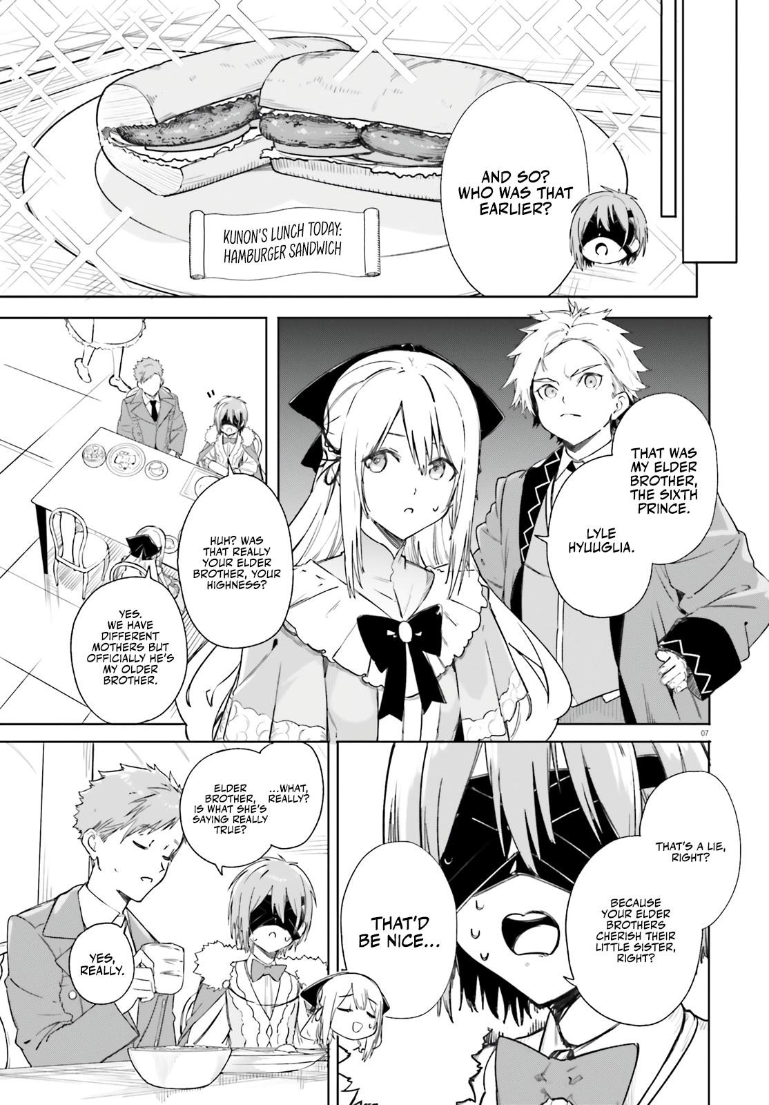 Majutsushi Kunon wa Mieteiru Chap 5 - Next Chap 6