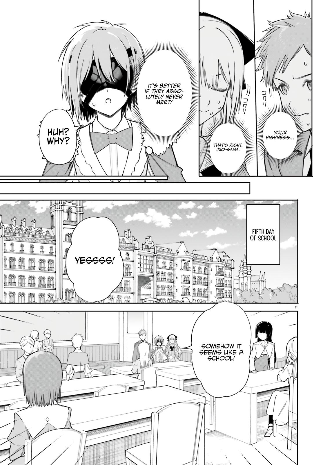 Majutsushi Kunon wa Mieteiru Chap 5 - Next Chap 6