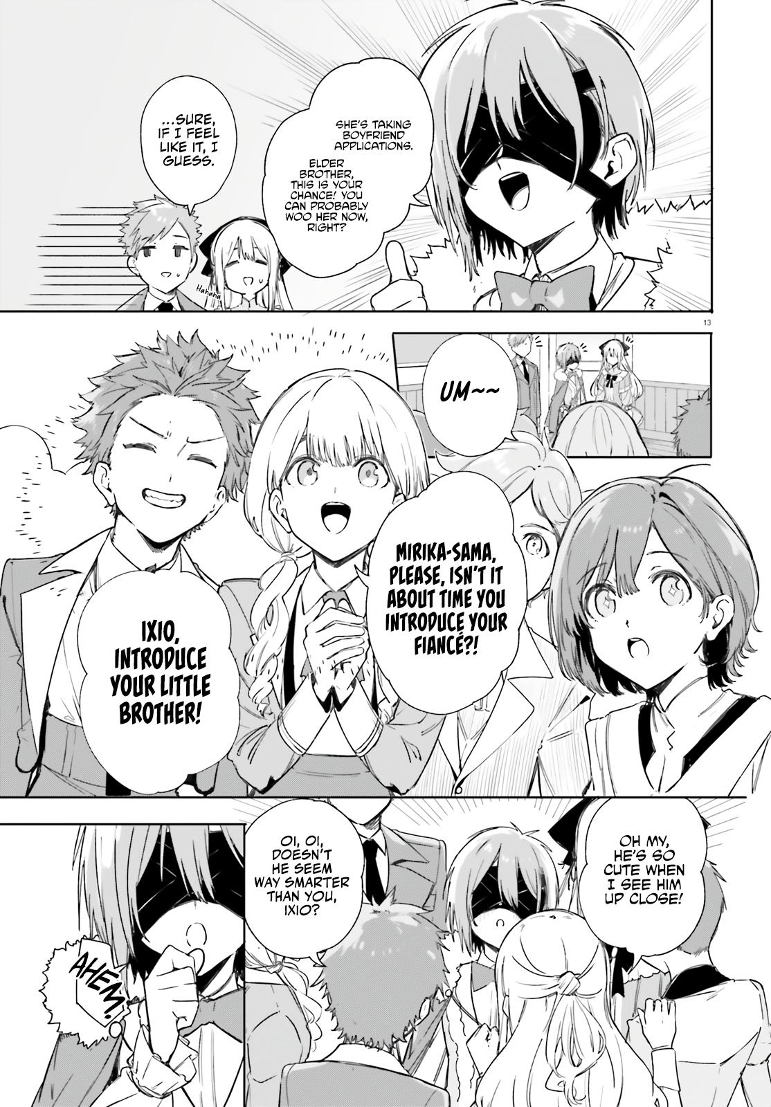 Majutsushi Kunon wa Mieteiru Chap 5 - Next Chap 6