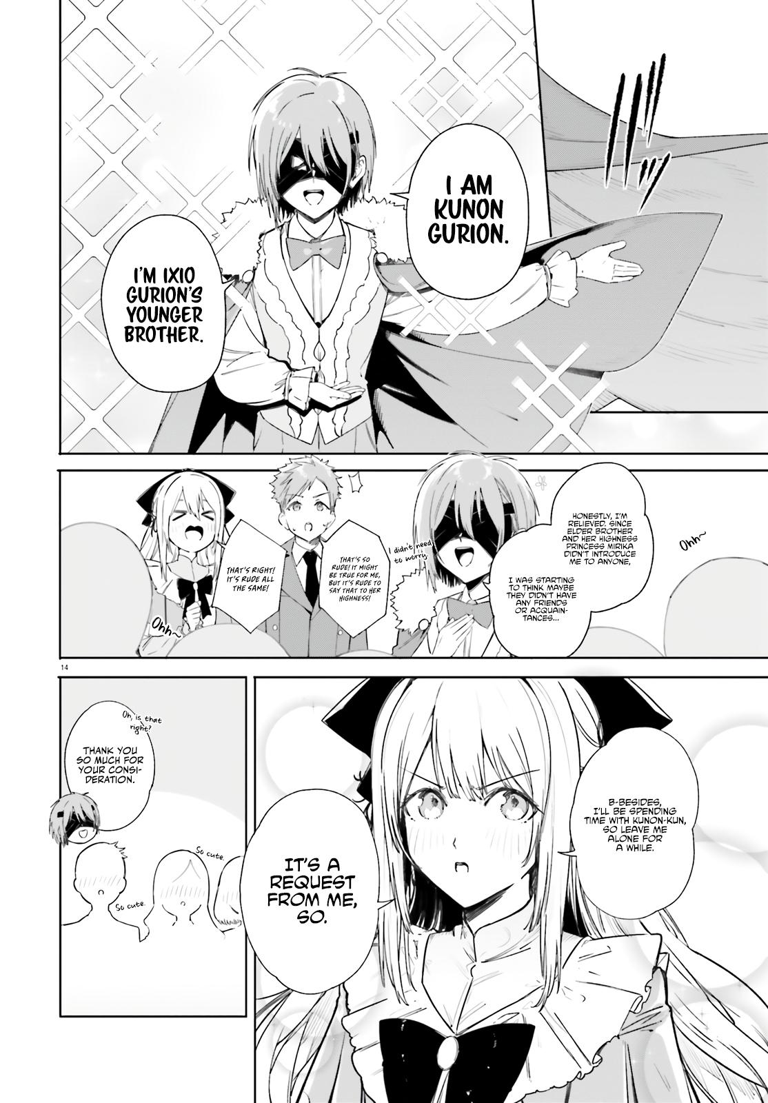 Majutsushi Kunon wa Mieteiru Chap 5 - Next Chap 6