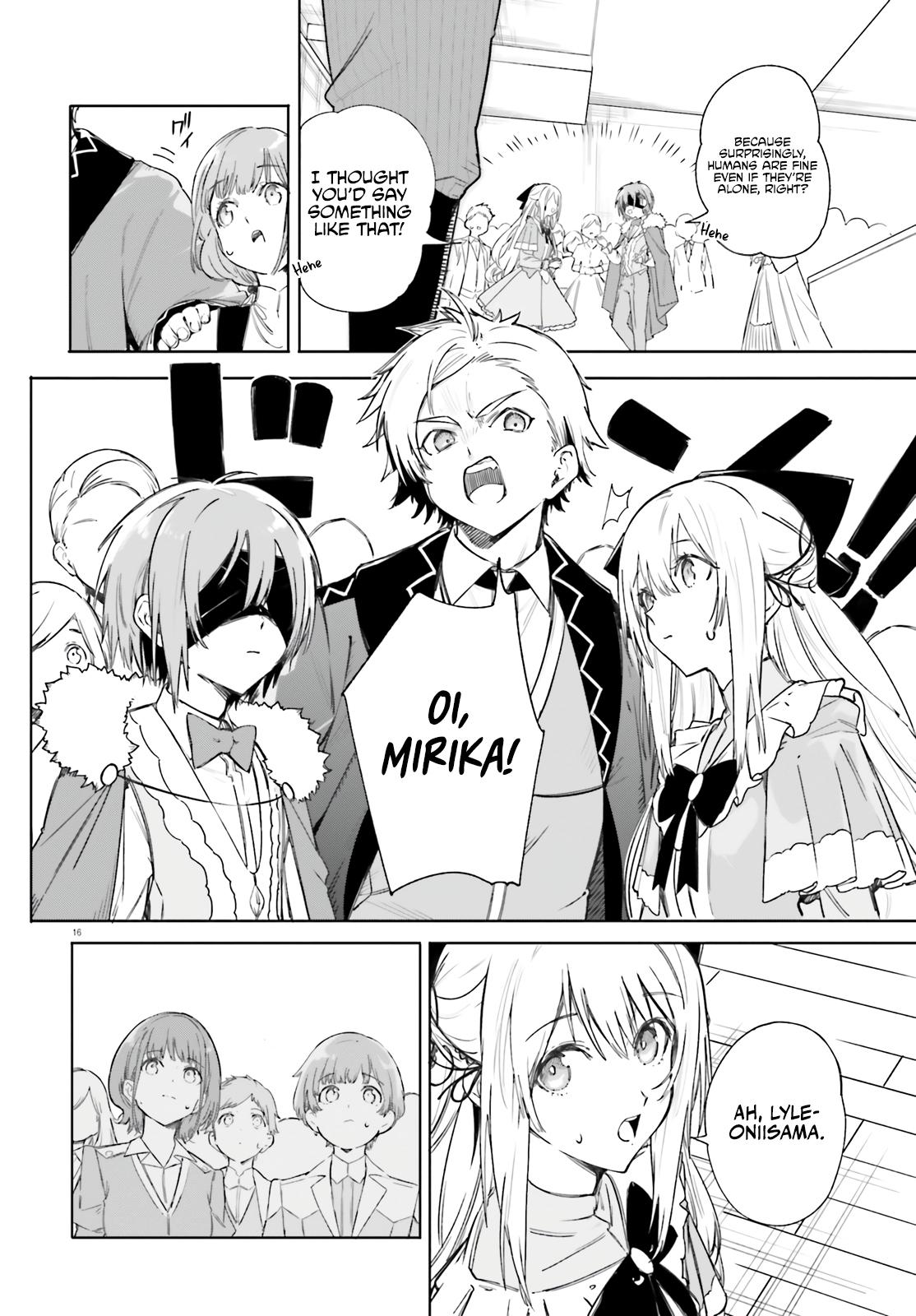 Majutsushi Kunon wa Mieteiru Chap 5 - Next Chap 6