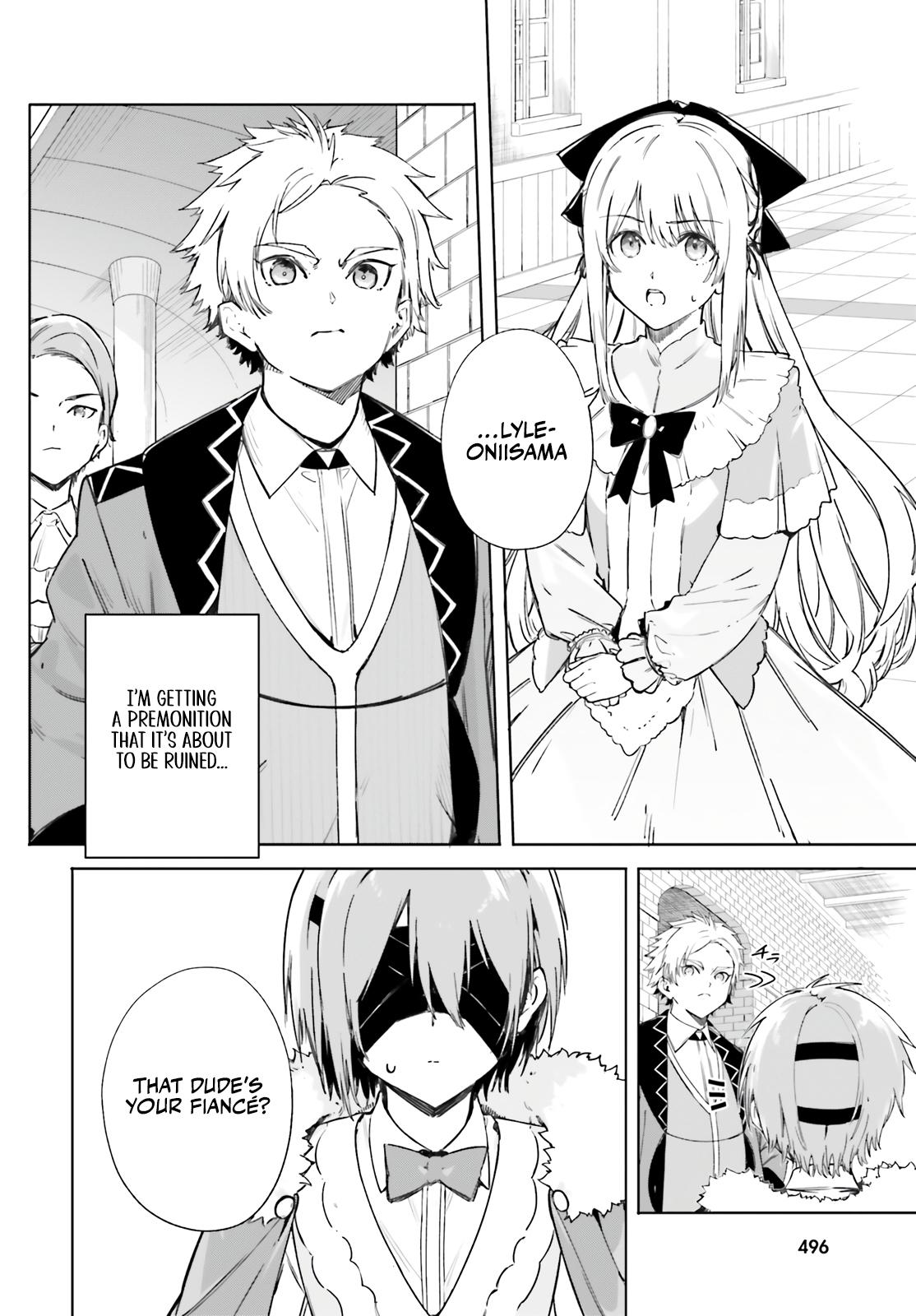 Majutsushi Kunon wa Mieteiru Chap 5 - Next Chap 6