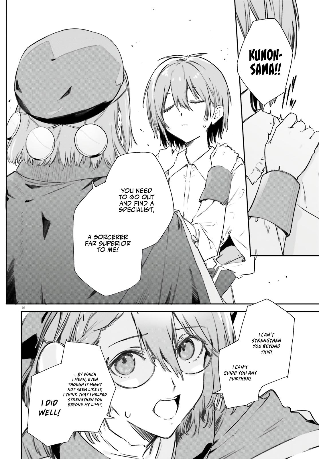 Majutsushi Kunon wa Mieteiru Chap 6 - Next Chap 7