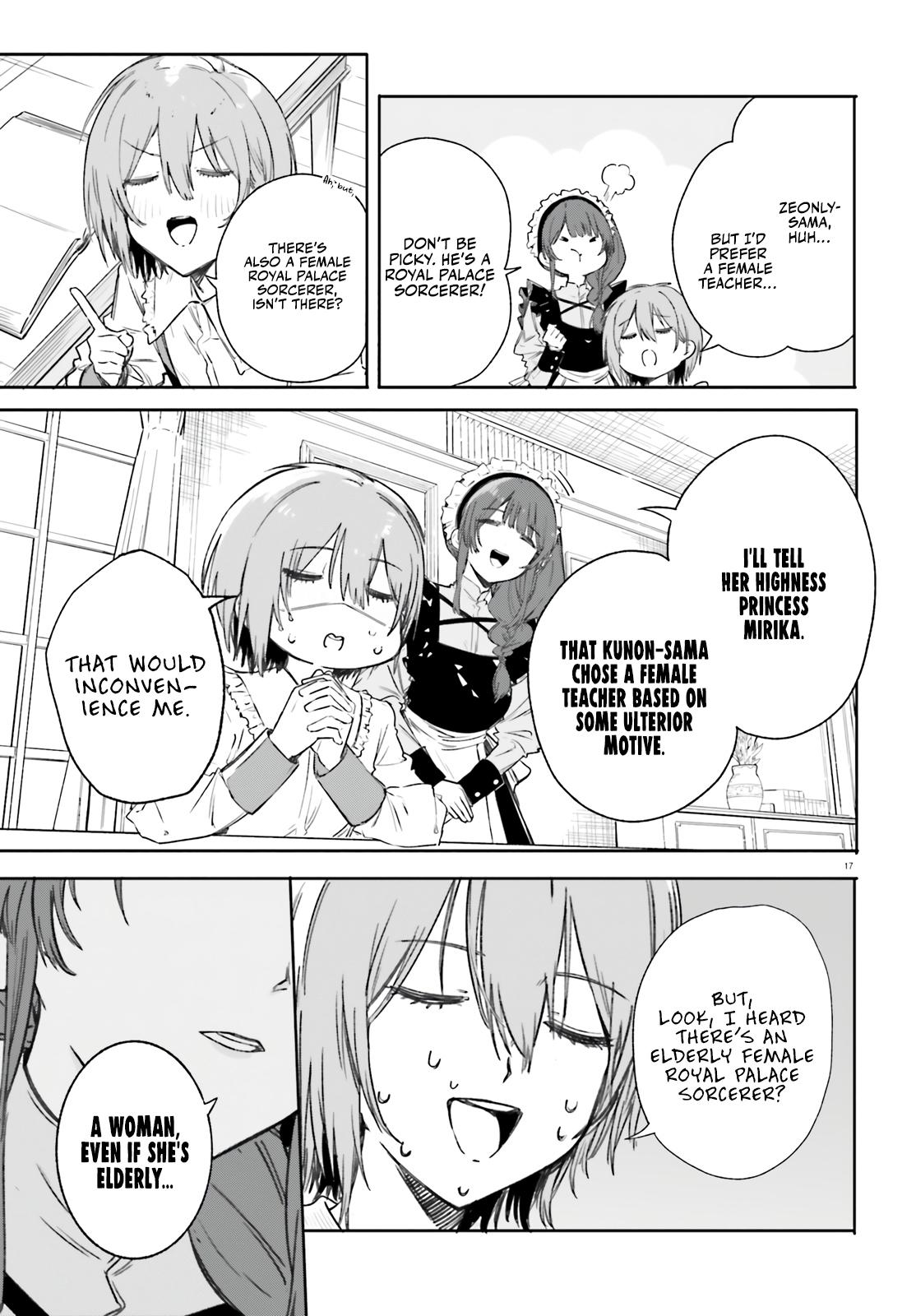 Majutsushi Kunon wa Mieteiru Chap 6 - Next Chap 7