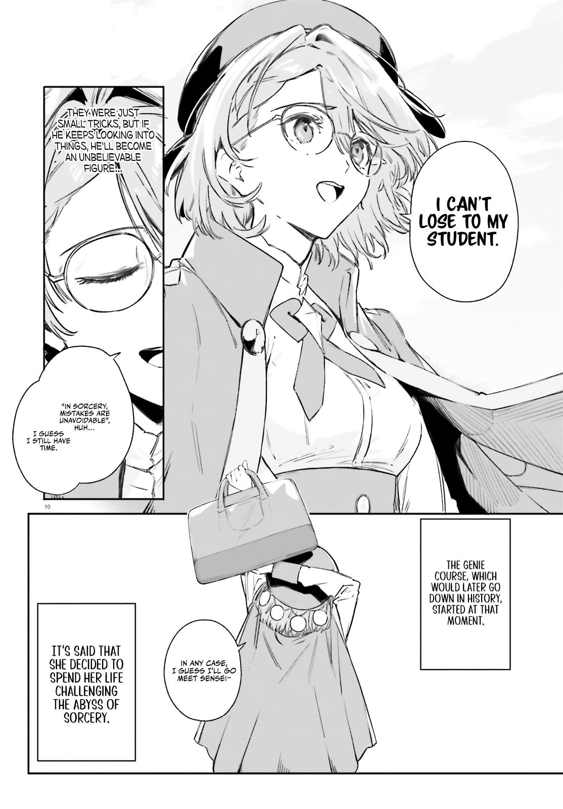 Majutsushi Kunon wa Mieteiru Chap 6 - Next Chap 7