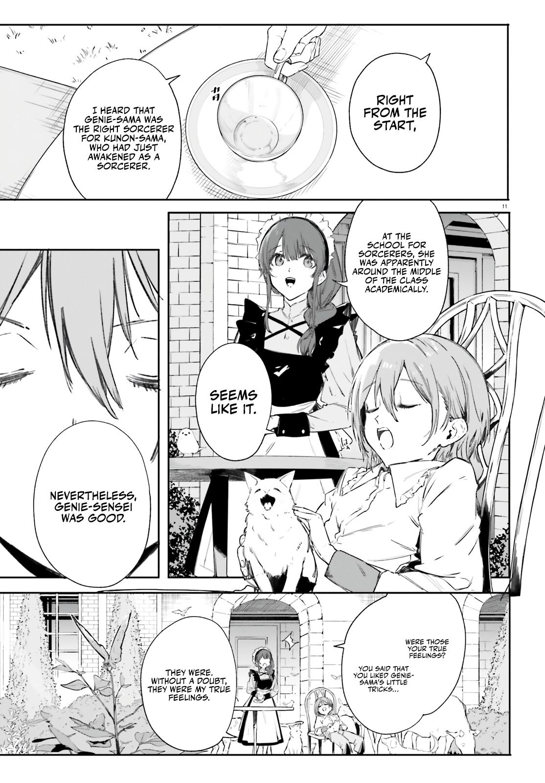 Majutsushi Kunon wa Mieteiru Chap 6 - Next Chap 7