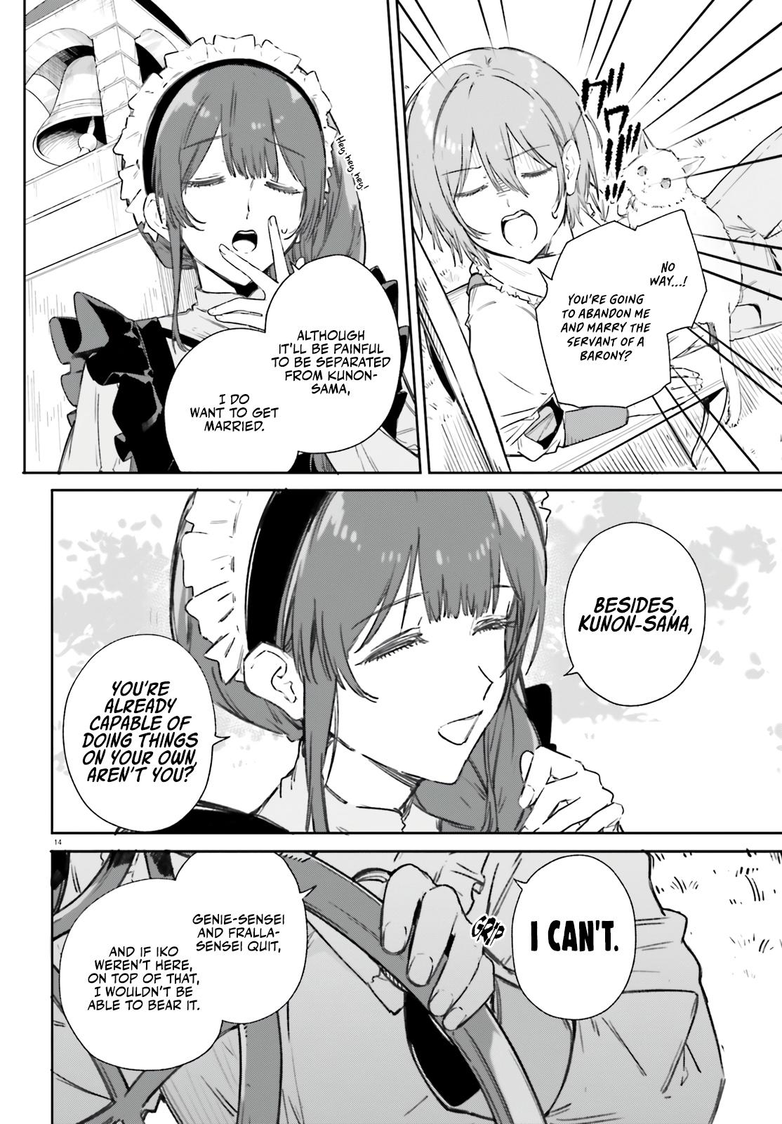 Majutsushi Kunon wa Mieteiru Chap 6 - Next Chap 7