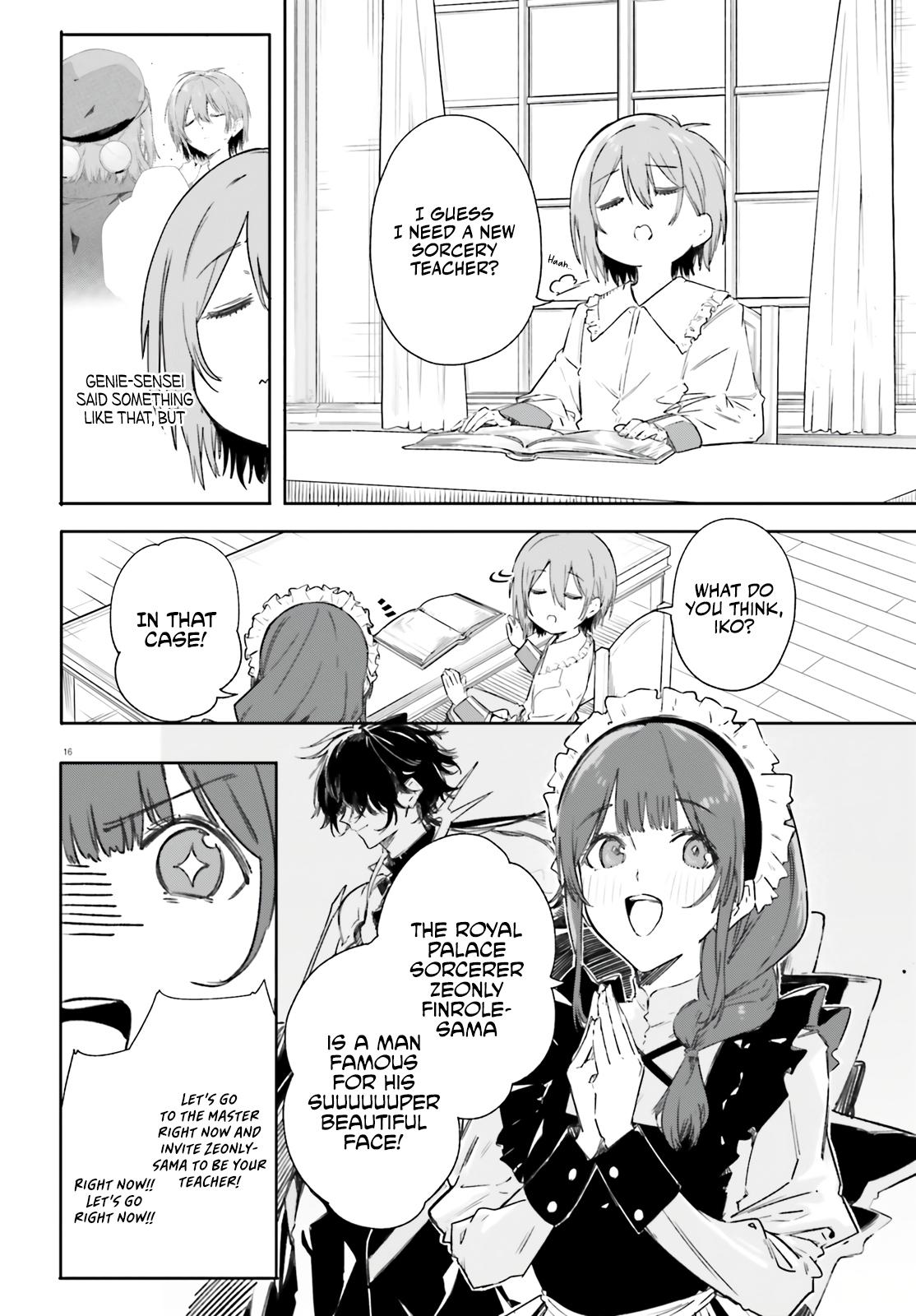 Majutsushi Kunon wa Mieteiru Chap 6 - Next Chap 7