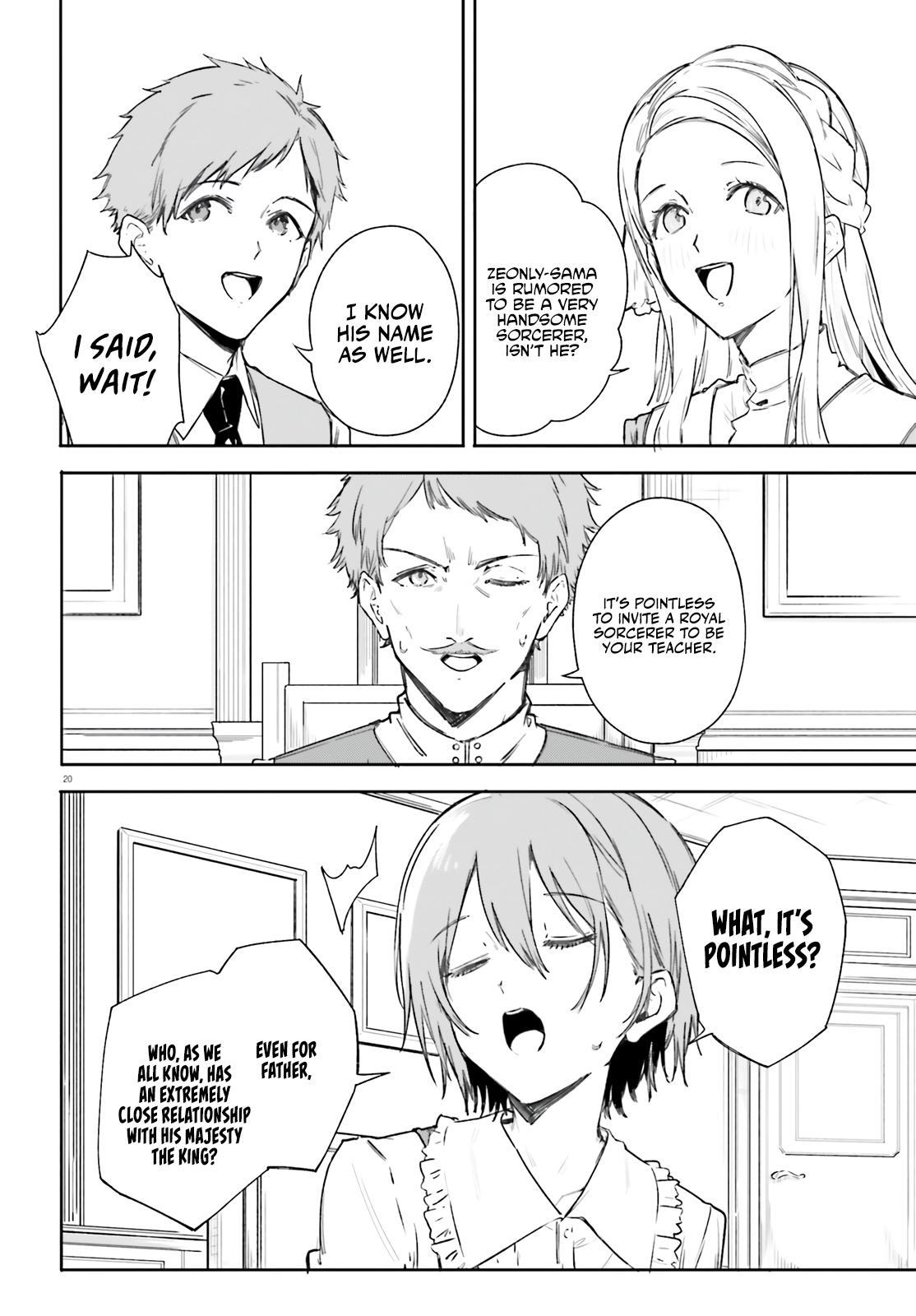 Majutsushi Kunon wa Mieteiru Chap 6 - Next Chap 7