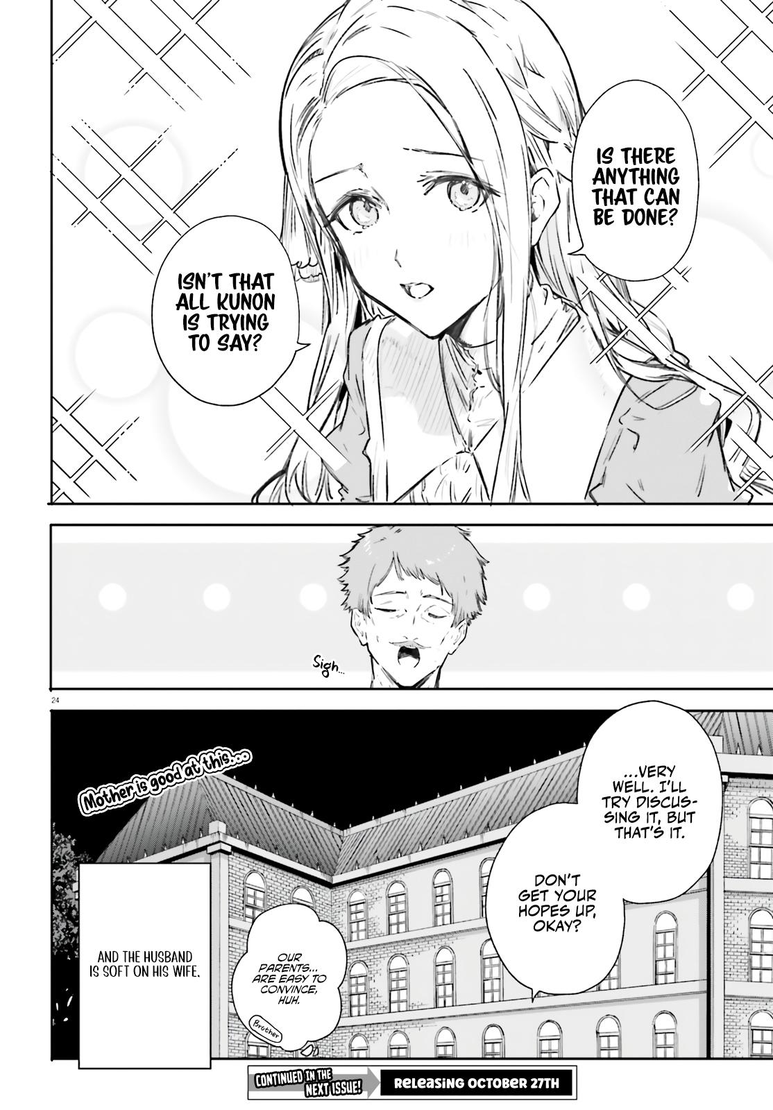 Majutsushi Kunon wa Mieteiru Chap 6 - Next Chap 7