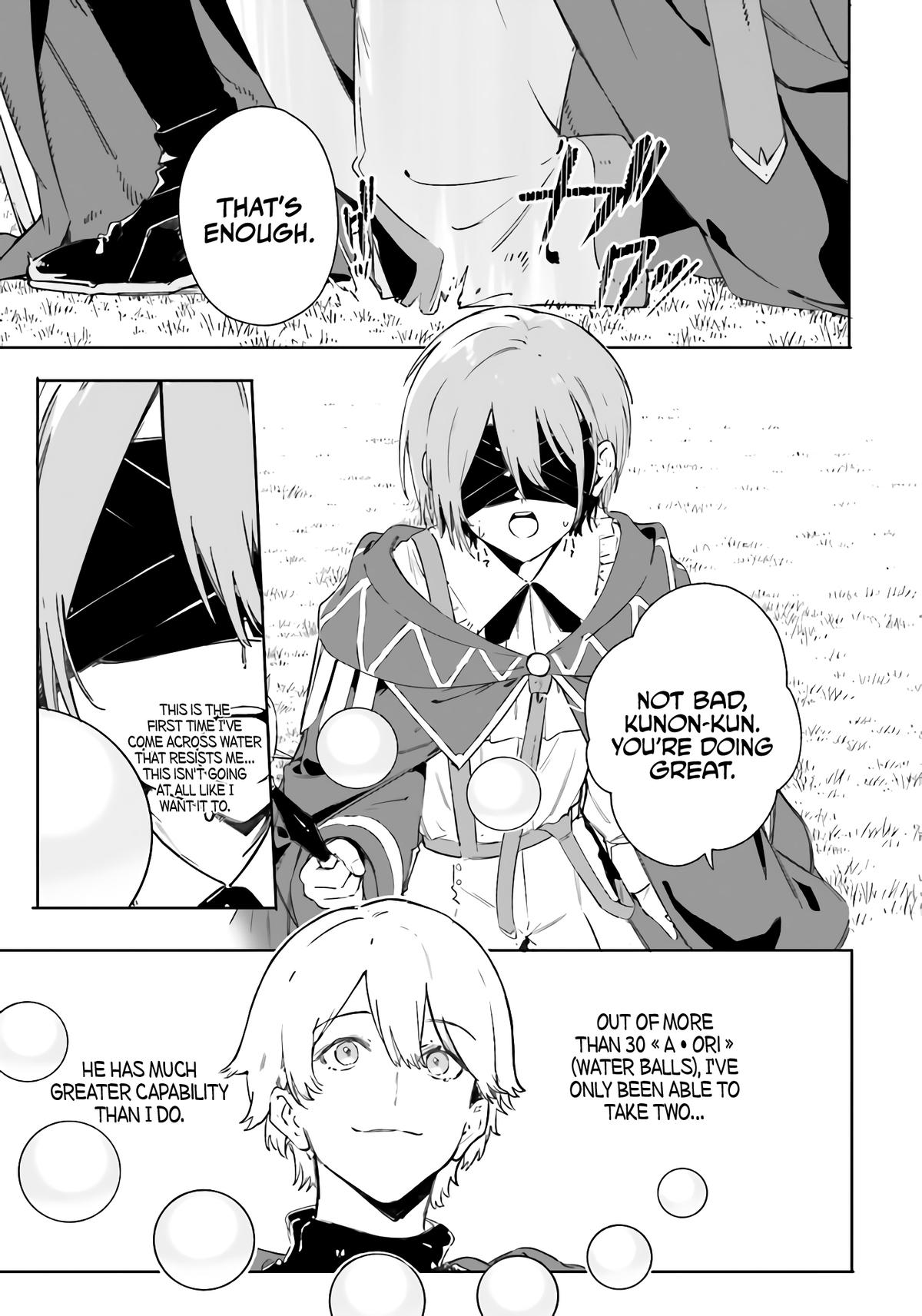 Majutsushi Kunon wa Mieteiru Chap 8 - Next Chap 9