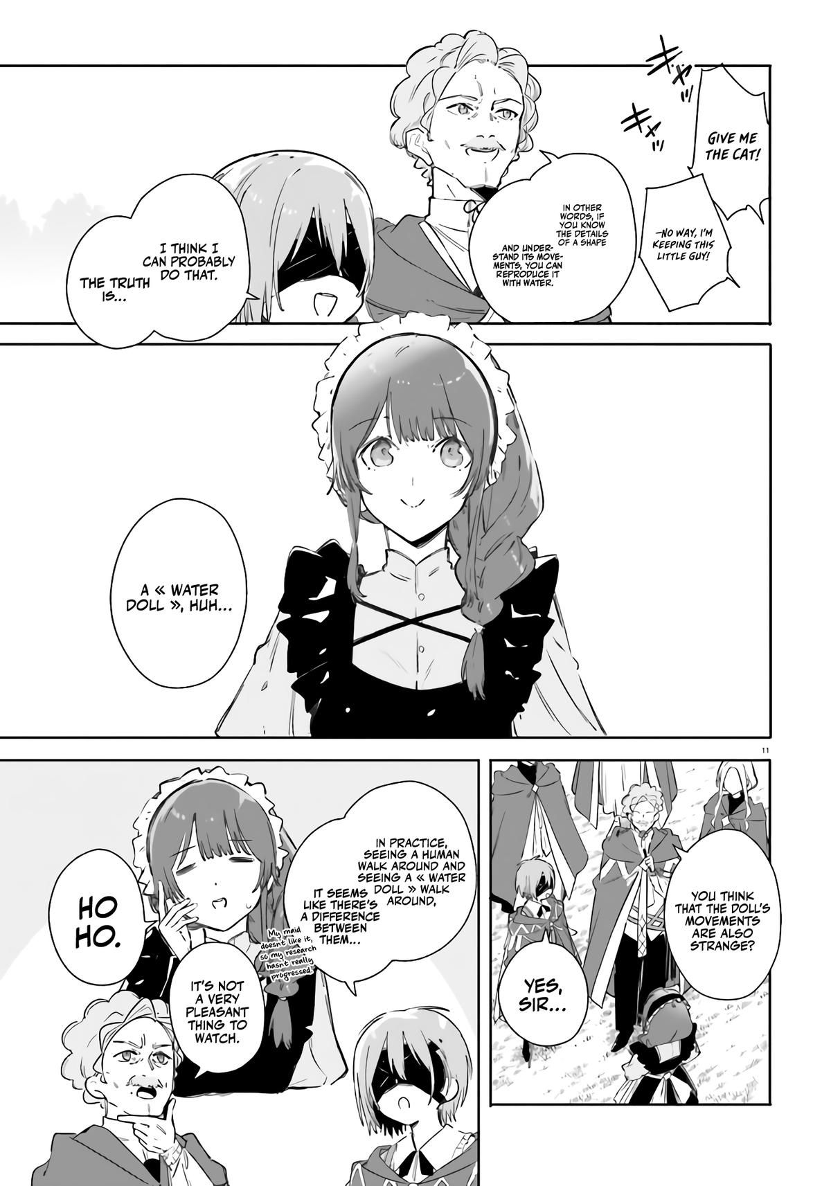 Majutsushi Kunon wa Mieteiru Chap 8 - Next Chap 9