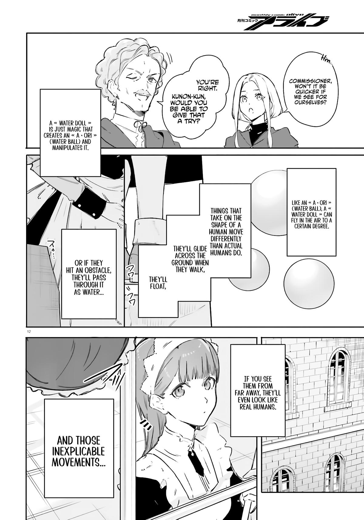 Majutsushi Kunon wa Mieteiru Chap 8 - Next Chap 9