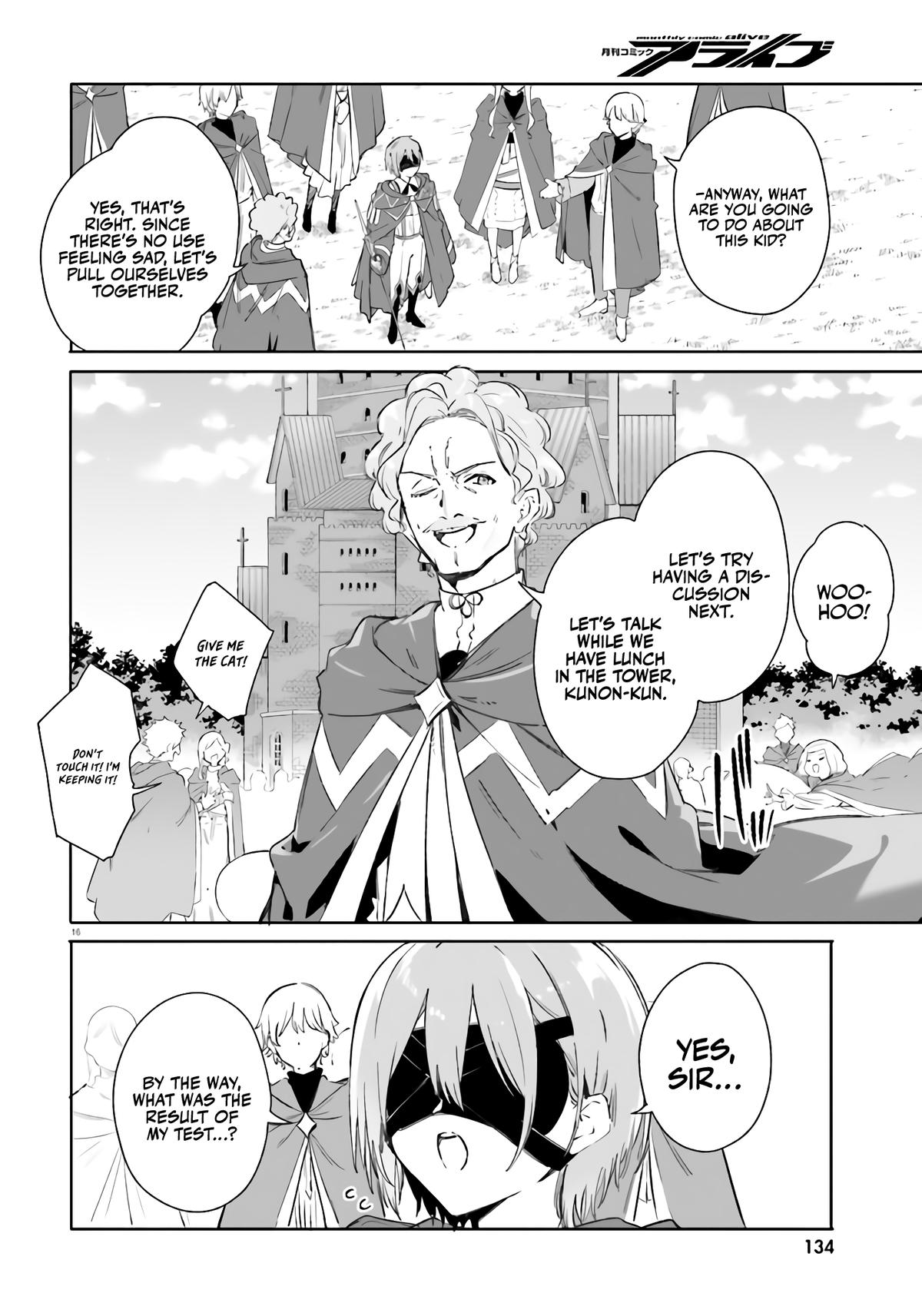 Majutsushi Kunon wa Mieteiru Chap 8 - Next Chap 9