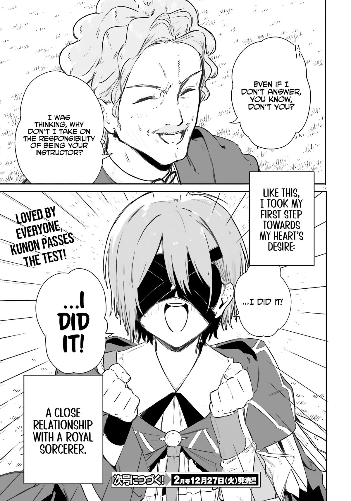 Majutsushi Kunon wa Mieteiru Chap 8 - Next Chap 9