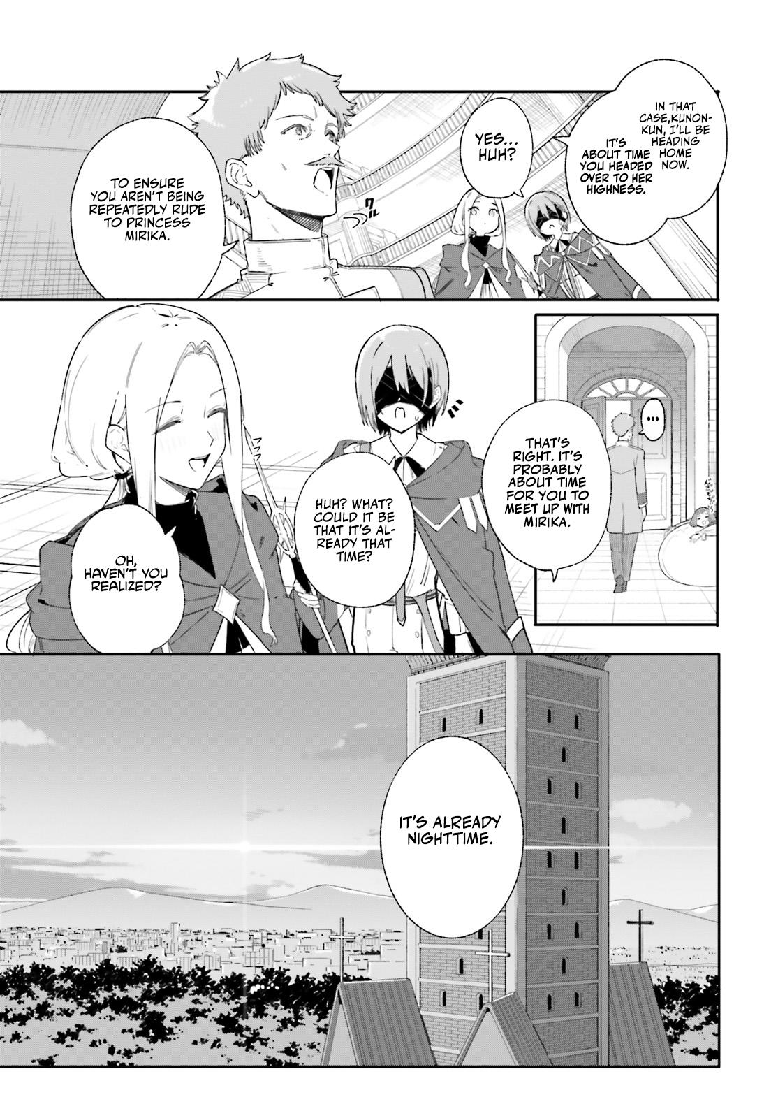 Majutsushi Kunon wa Mieteiru Chap 9 - Next Chap 10