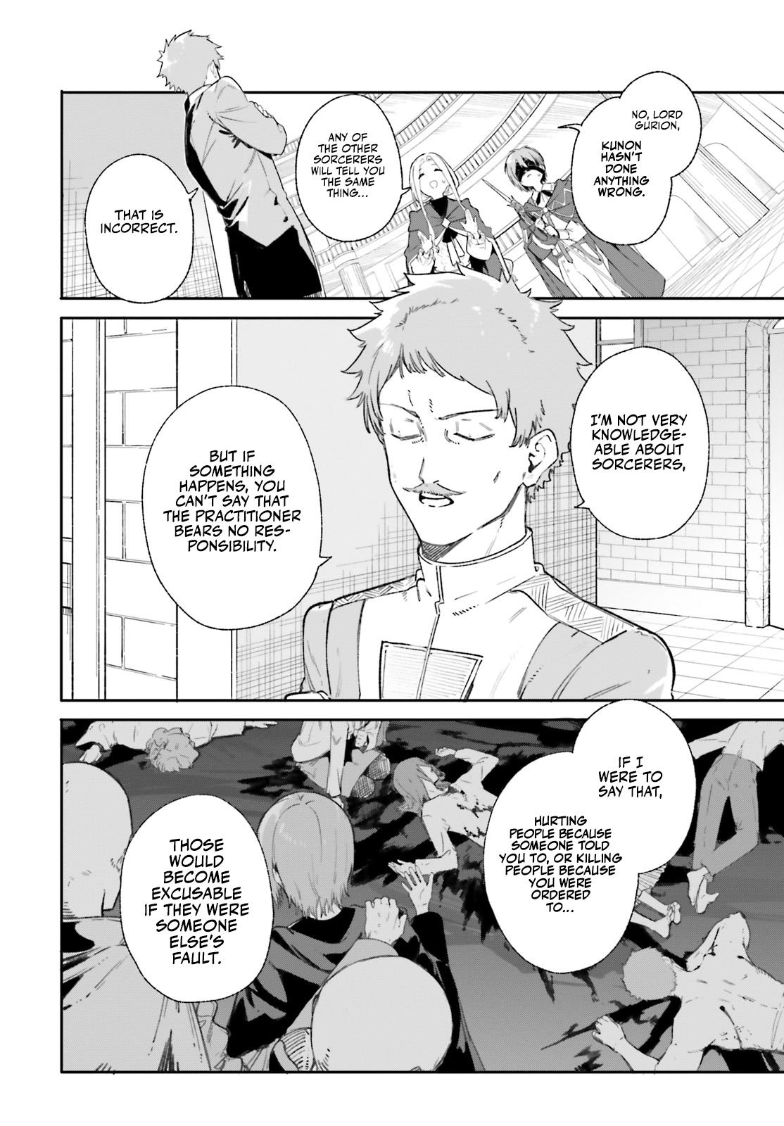 Majutsushi Kunon wa Mieteiru Chap 9 - Next Chap 10