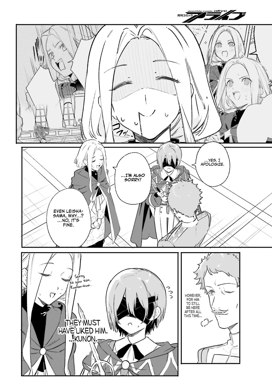 Majutsushi Kunon wa Mieteiru Chap 9 - Next Chap 10