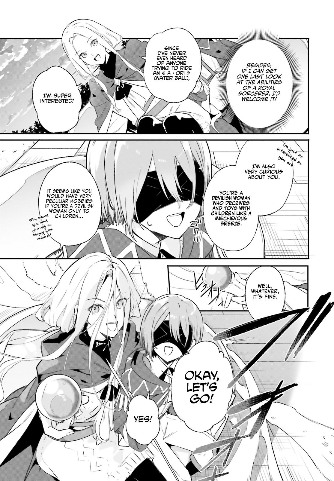 Majutsushi Kunon wa Mieteiru Chap 9 - Next Chap 10