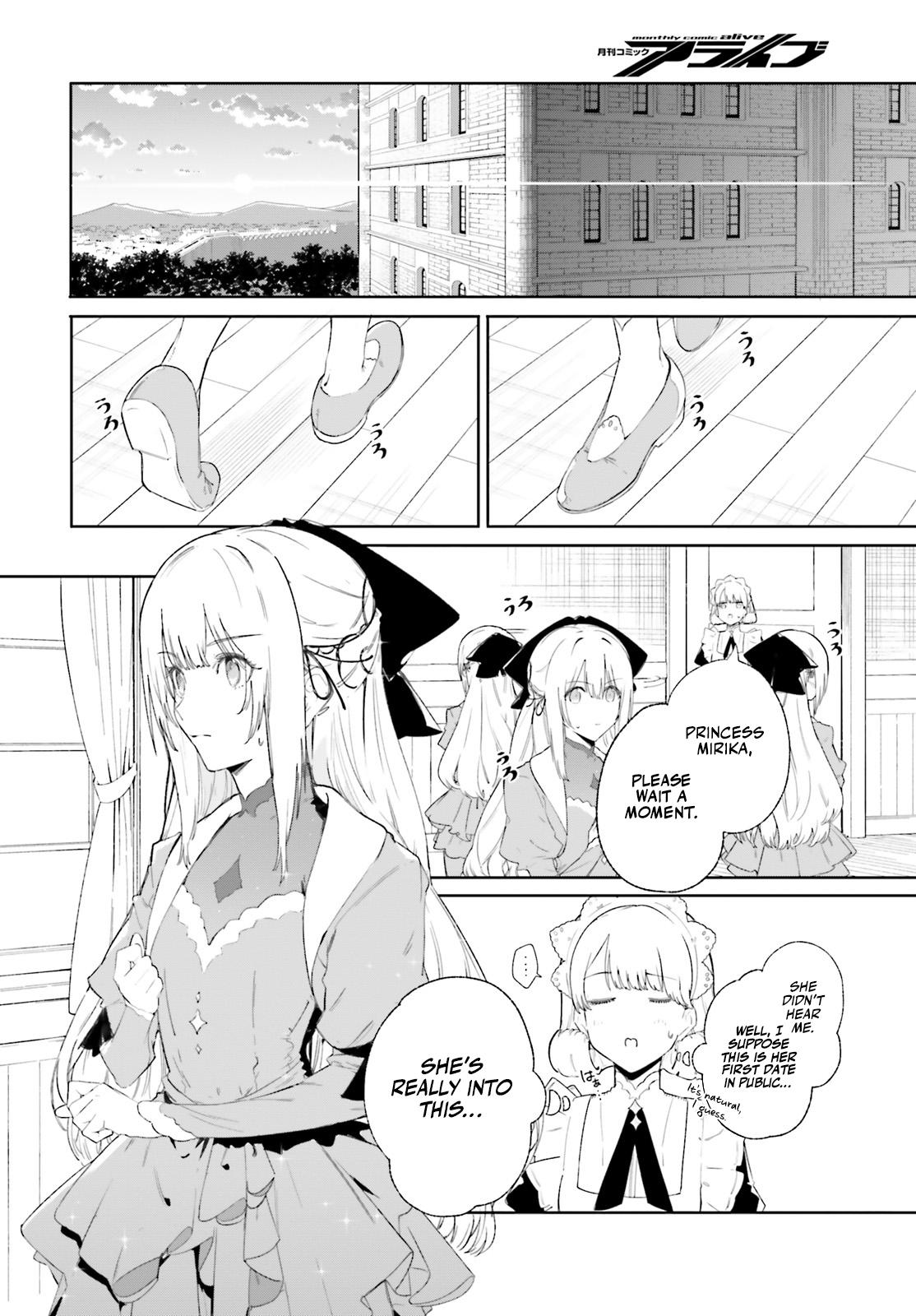 Majutsushi Kunon wa Mieteiru Chap 9 - Next Chap 10