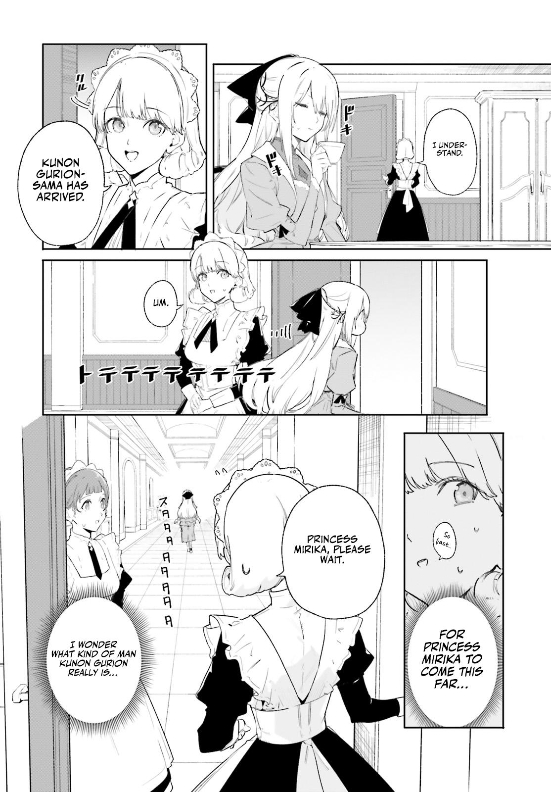 Majutsushi Kunon wa Mieteiru Chap 9 - Next Chap 10