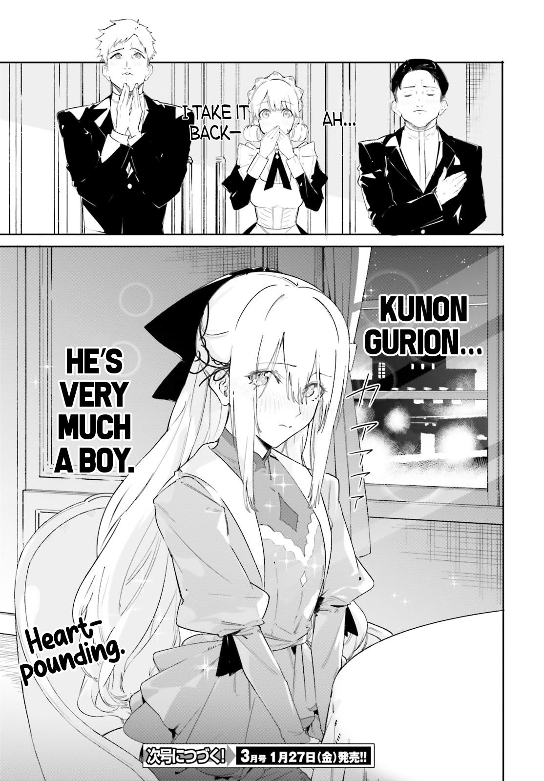 Majutsushi Kunon wa Mieteiru Chap 9 - Next Chap 10