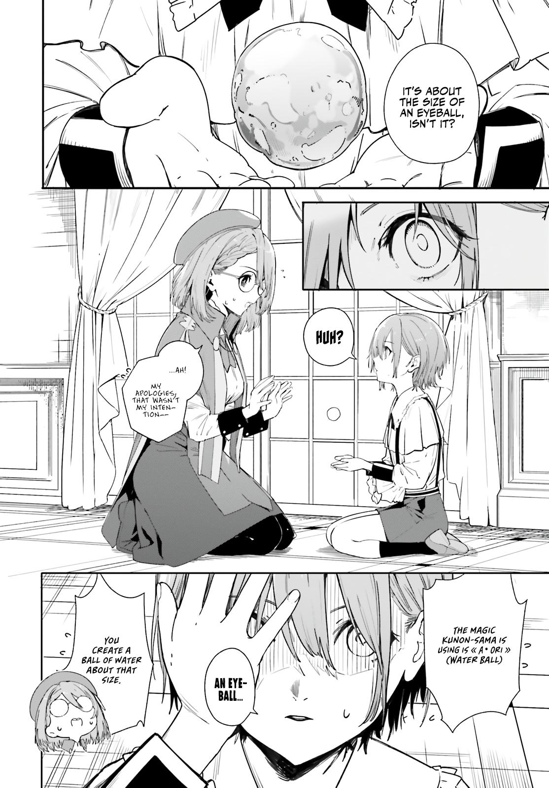 Majutsushi Kunon wa Mieteiru Chap 1 - Next Chap 2