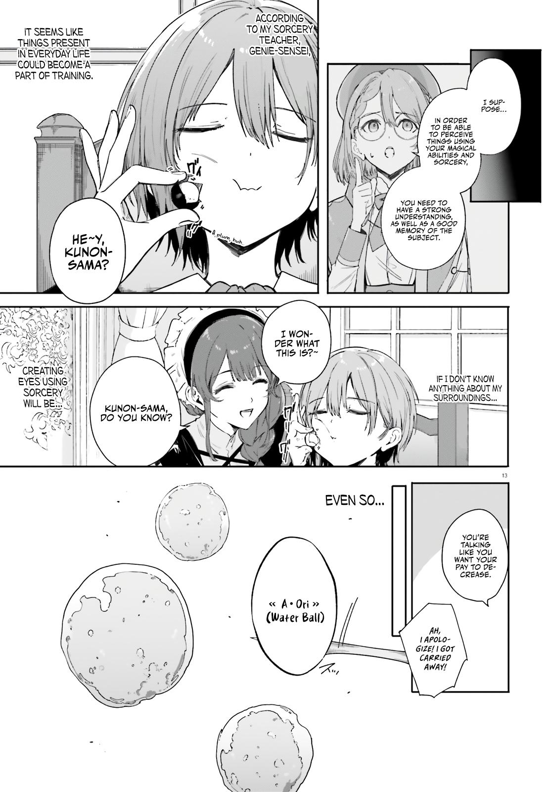 Majutsushi Kunon wa Mieteiru Chap 1 - Next Chap 2