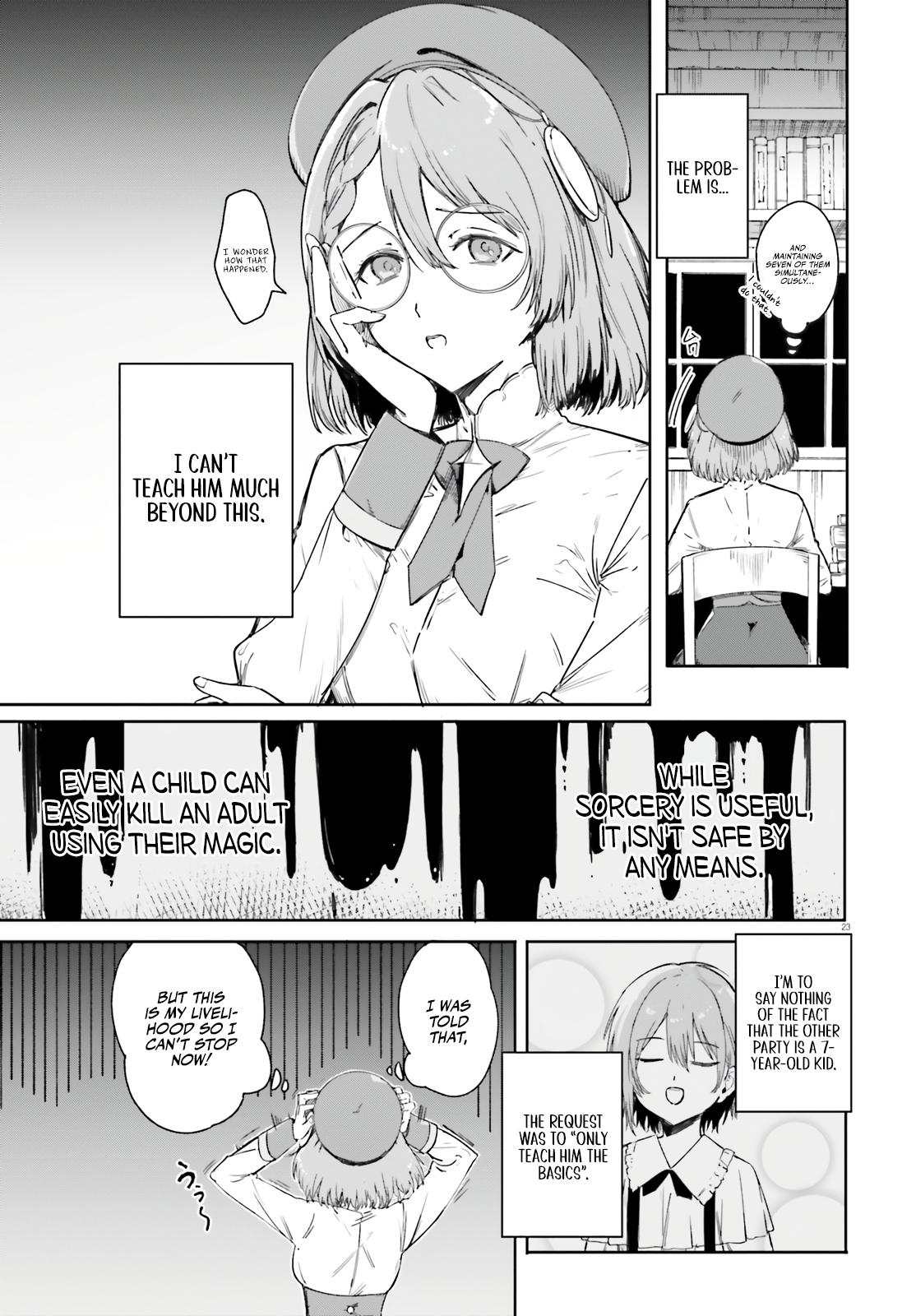 Majutsushi Kunon wa Mieteiru Chap 1 - Next Chap 2