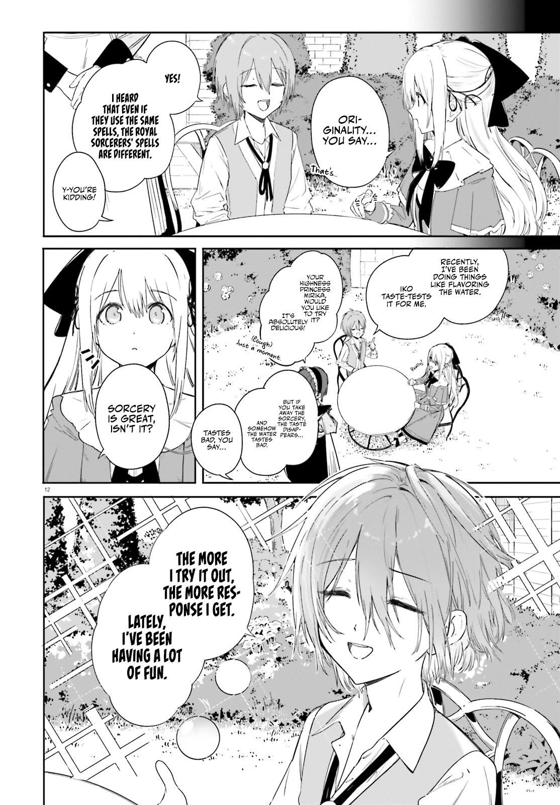 Majutsushi Kunon wa Mieteiru Chap 2 - Next Chap 3