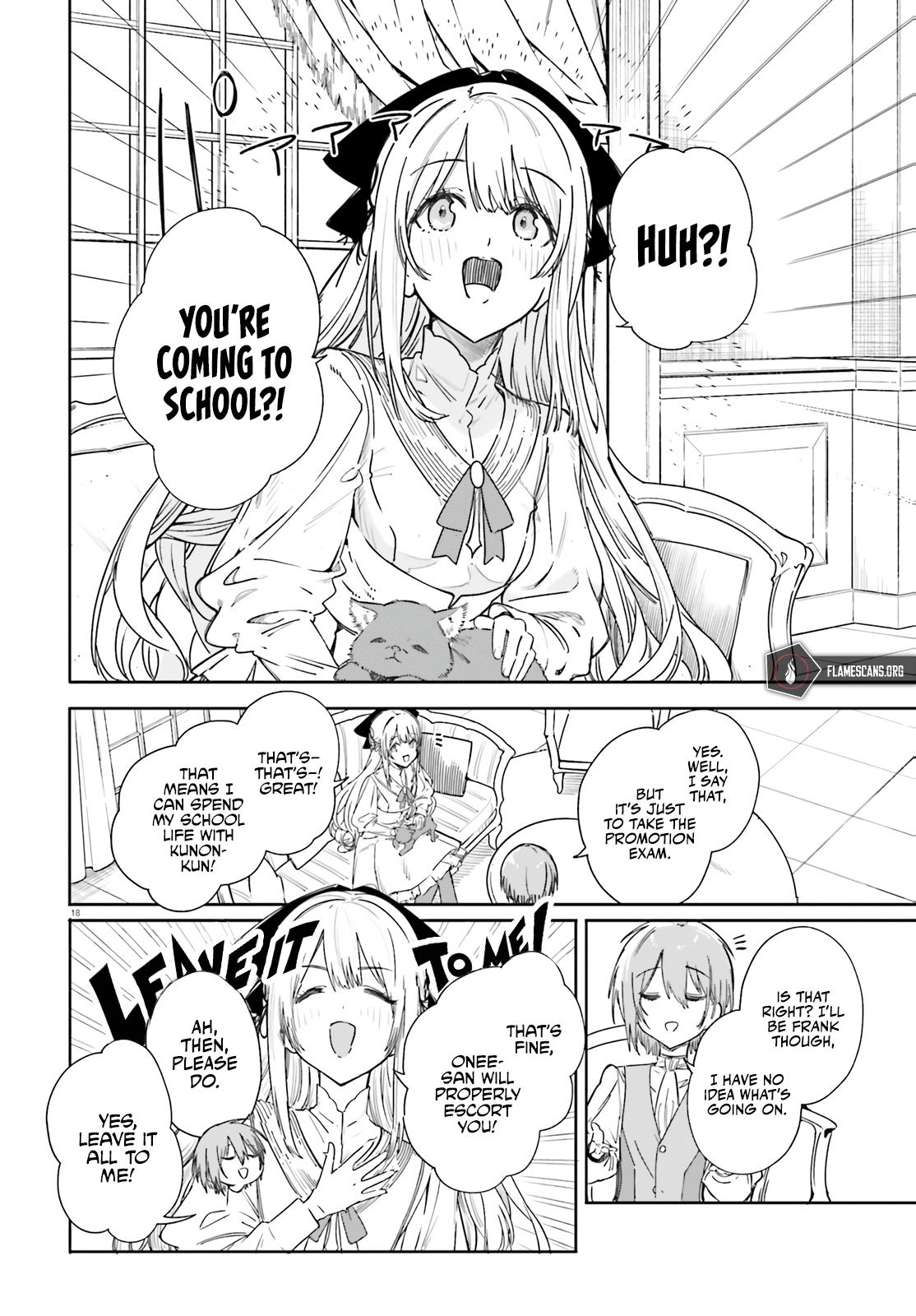 Majutsushi Kunon wa Mieteiru Chap 3 - Next Chap 4