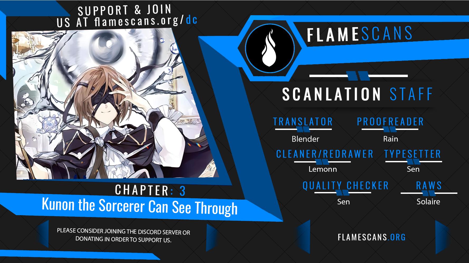 Majutsushi Kunon wa Mieteiru Chap 3 - Next Chap 4