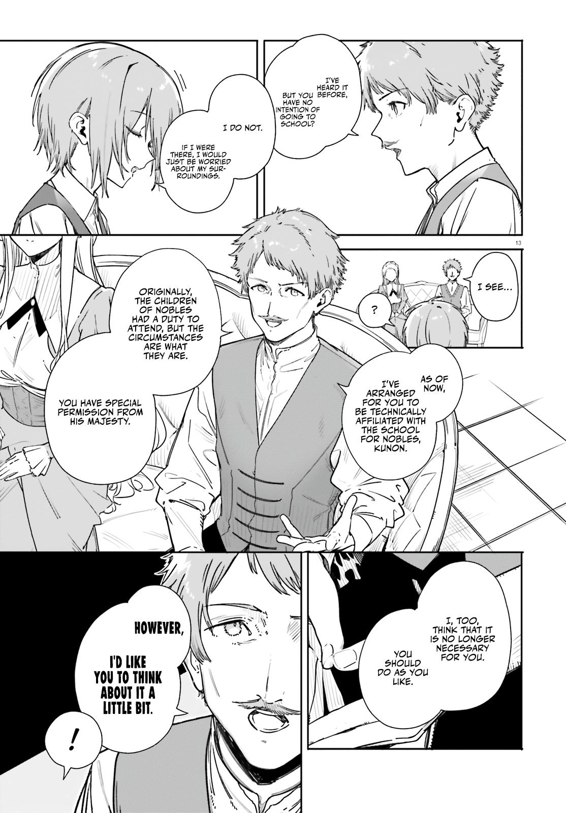 Majutsushi Kunon wa Mieteiru Chap 3 - Next Chap 4