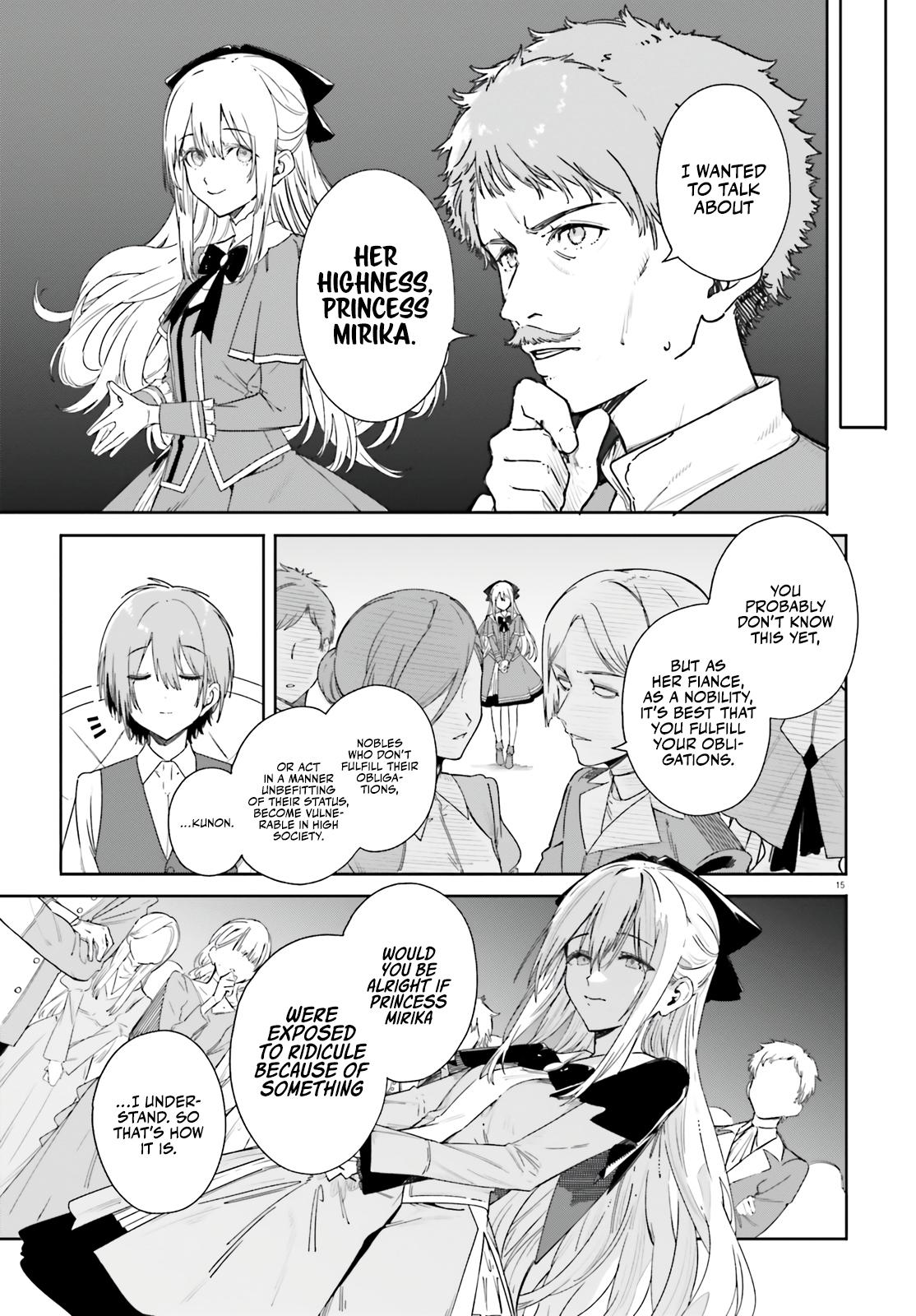 Majutsushi Kunon wa Mieteiru Chap 3 - Next Chap 4