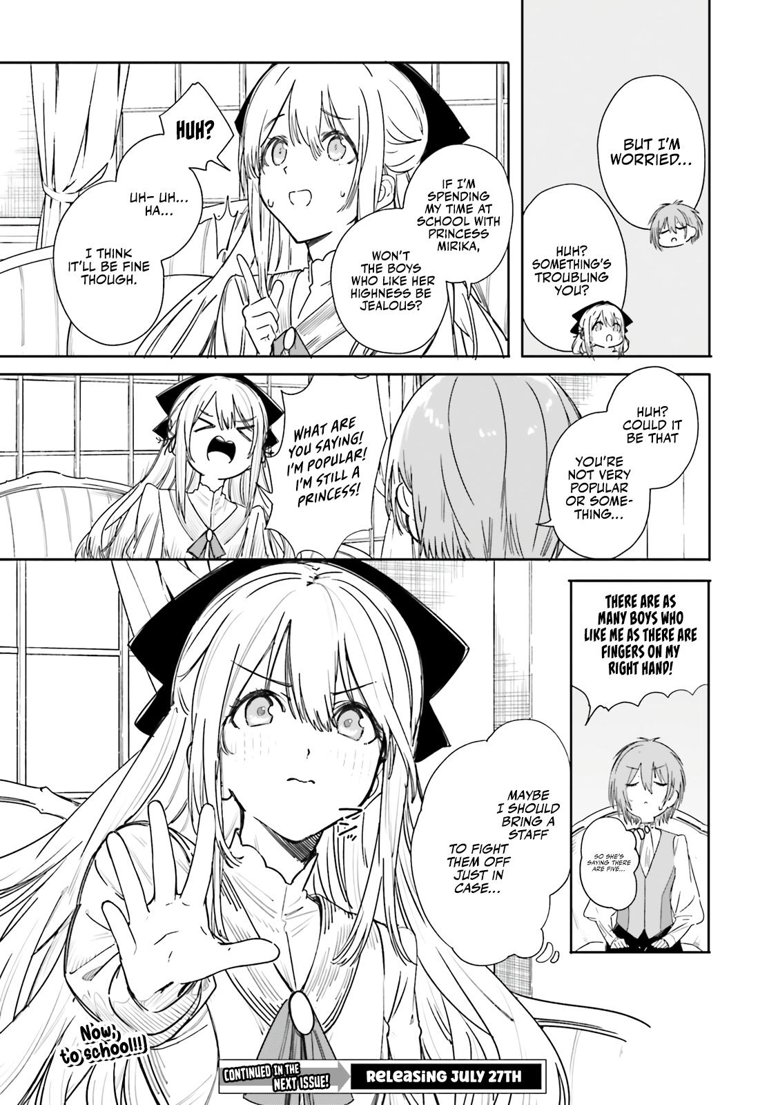 Majutsushi Kunon wa Mieteiru Chap 3 - Next Chap 4