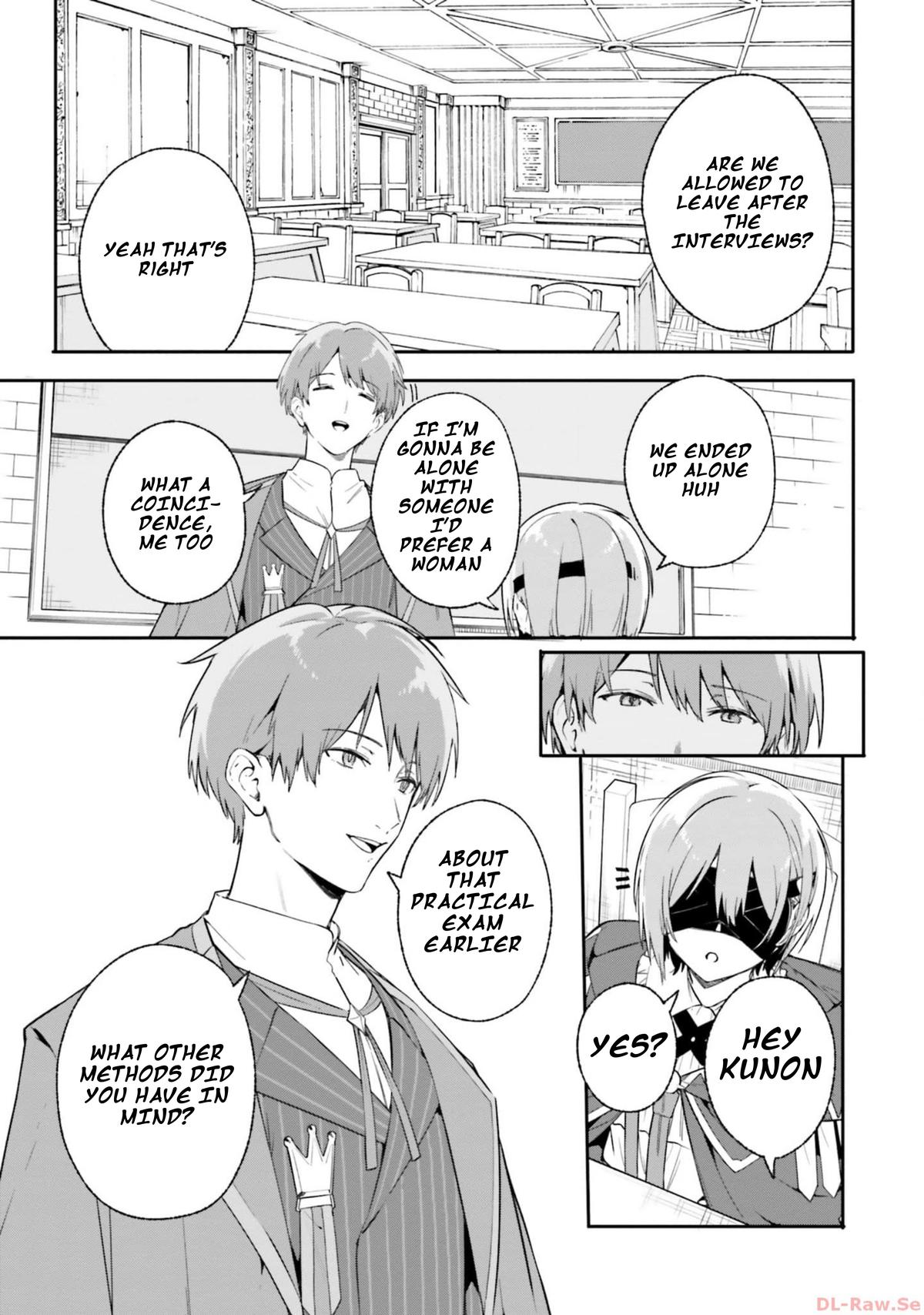Majutsushi Kunon wa Mieteiru Chap 17 - Next Chap 18