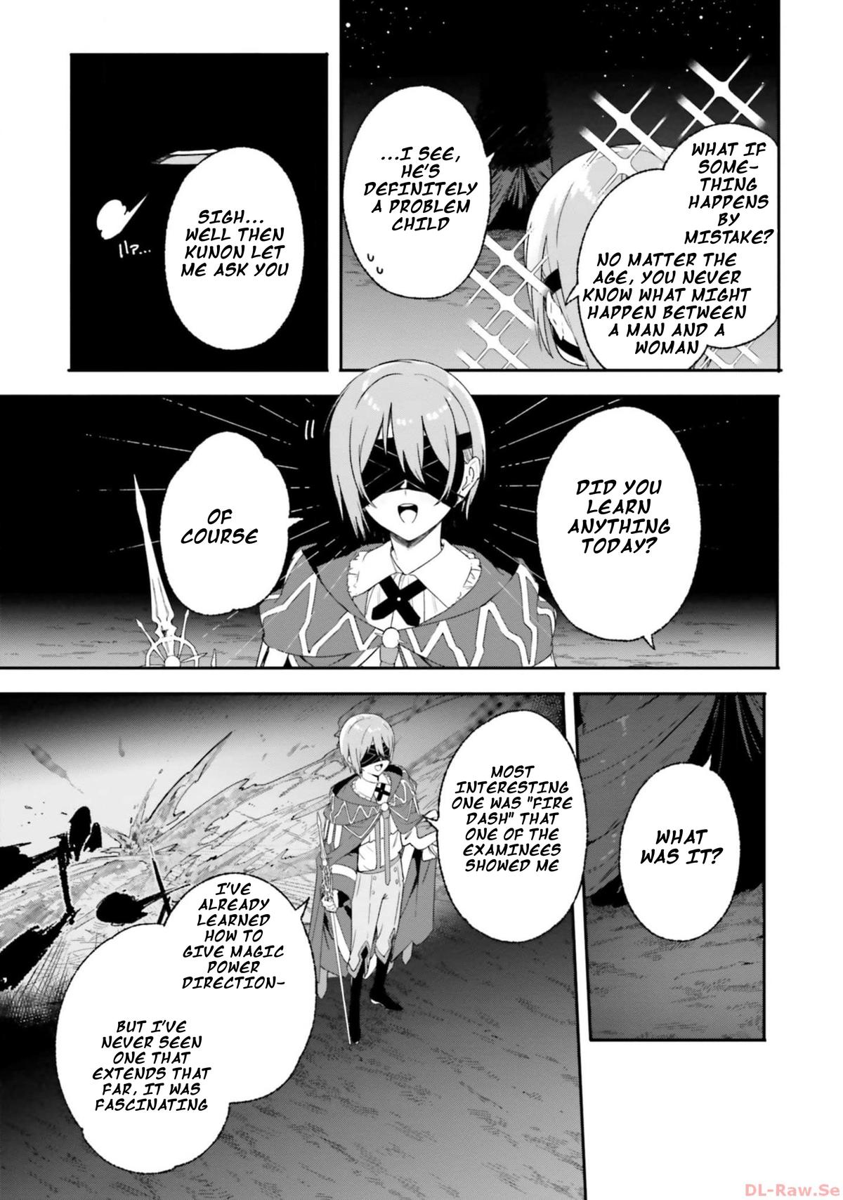 Majutsushi Kunon wa Mieteiru Chap 17 - Next Chap 18