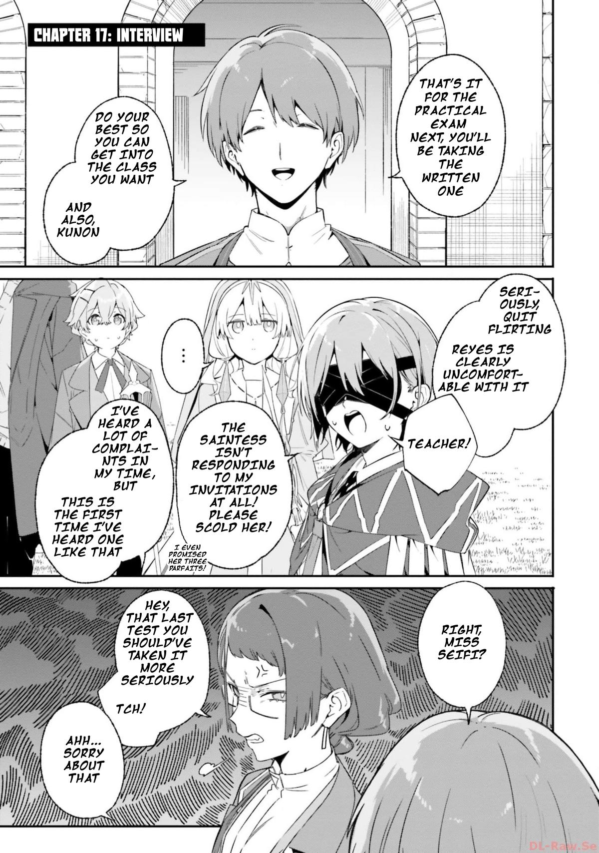 Majutsushi Kunon wa Mieteiru Chap 17 - Next Chap 18