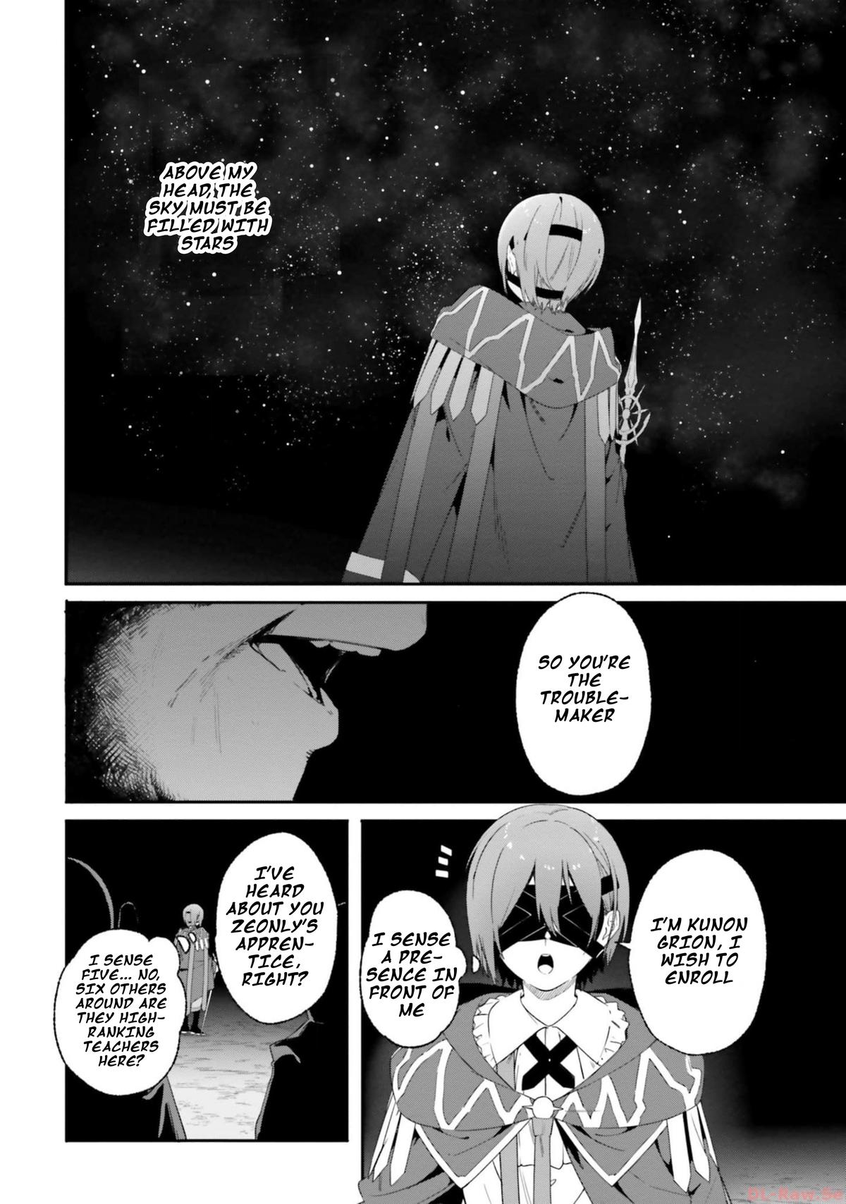 Majutsushi Kunon wa Mieteiru Chap 17 - Next Chap 18