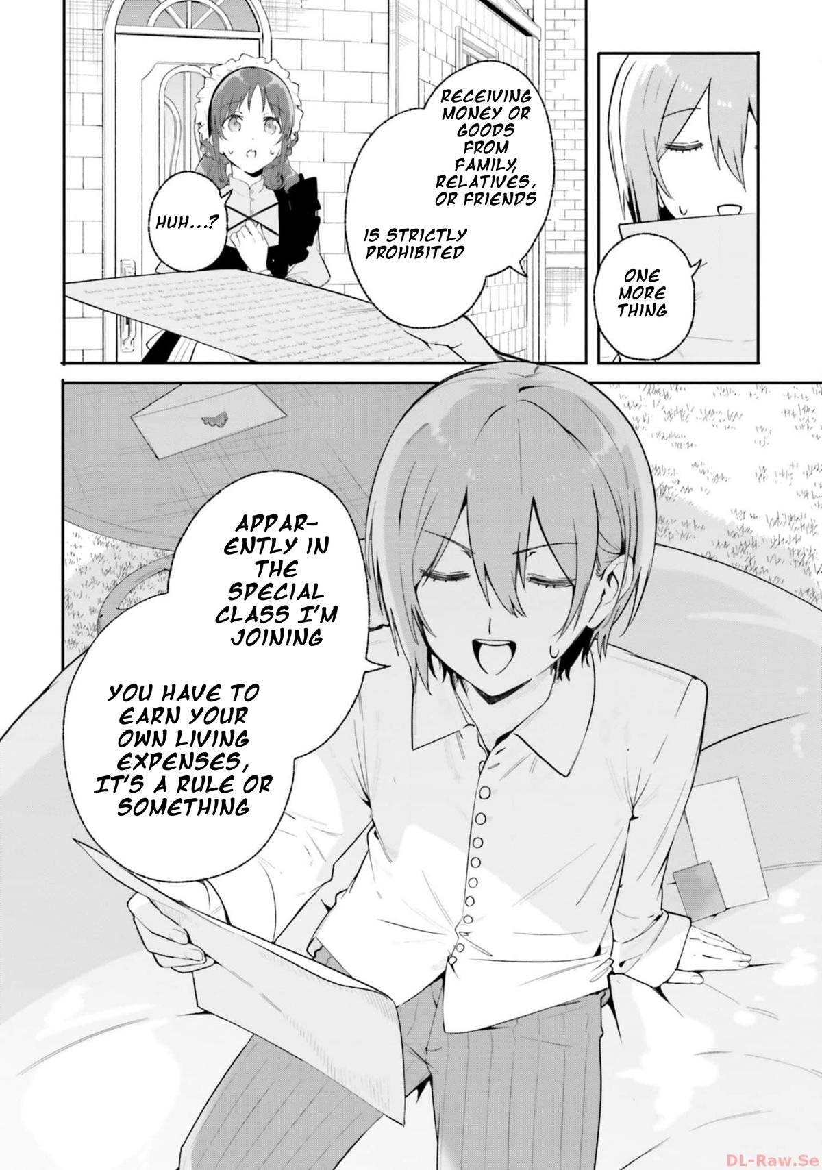 Majutsushi Kunon wa Mieteiru Chap 17 - Next Chap 18
