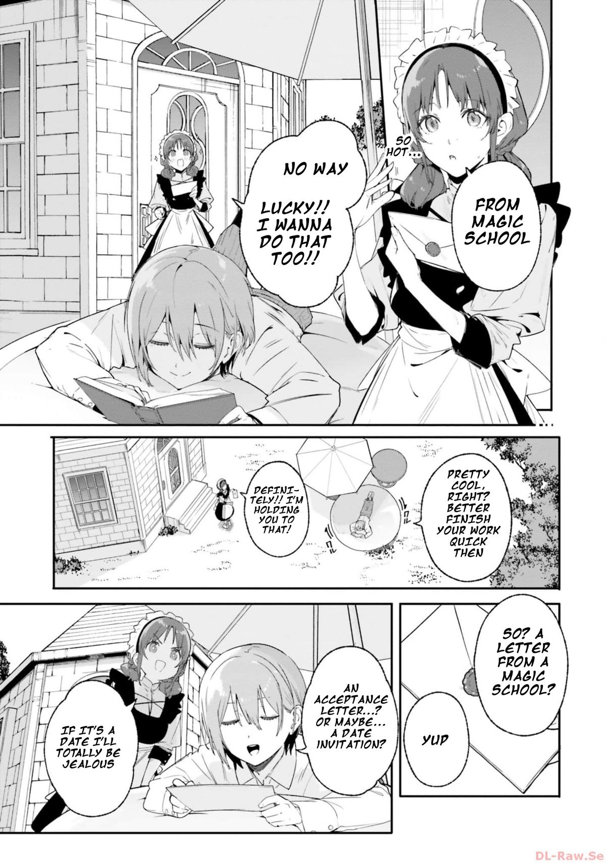 Majutsushi Kunon wa Mieteiru Chap 17 - Next Chap 18